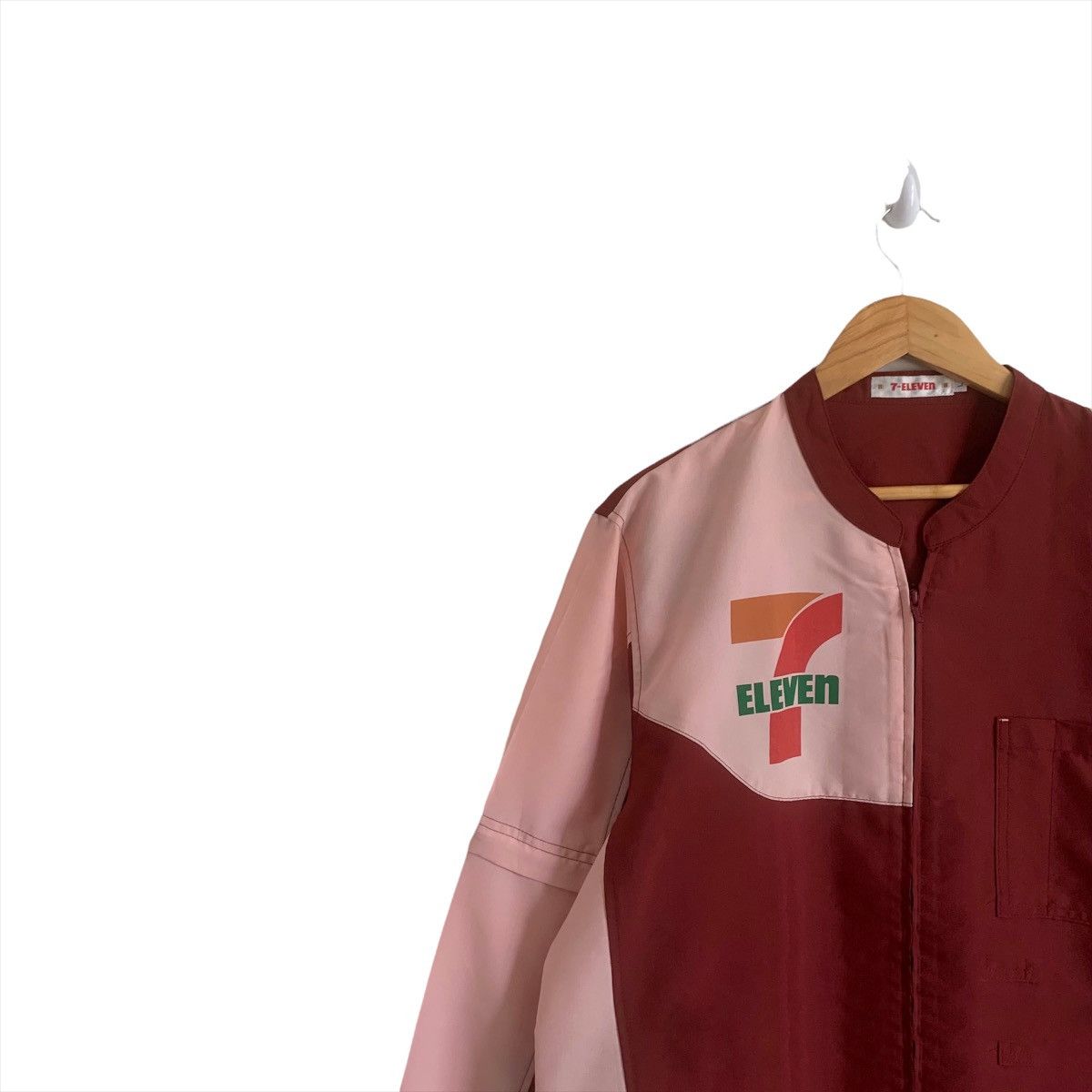 Japanese Brand × Uniform Wares Vintage 7 Eleven Detachable Sleeve Uniform Size US L / EU 52-54 / 3 - 2 Thumbnail