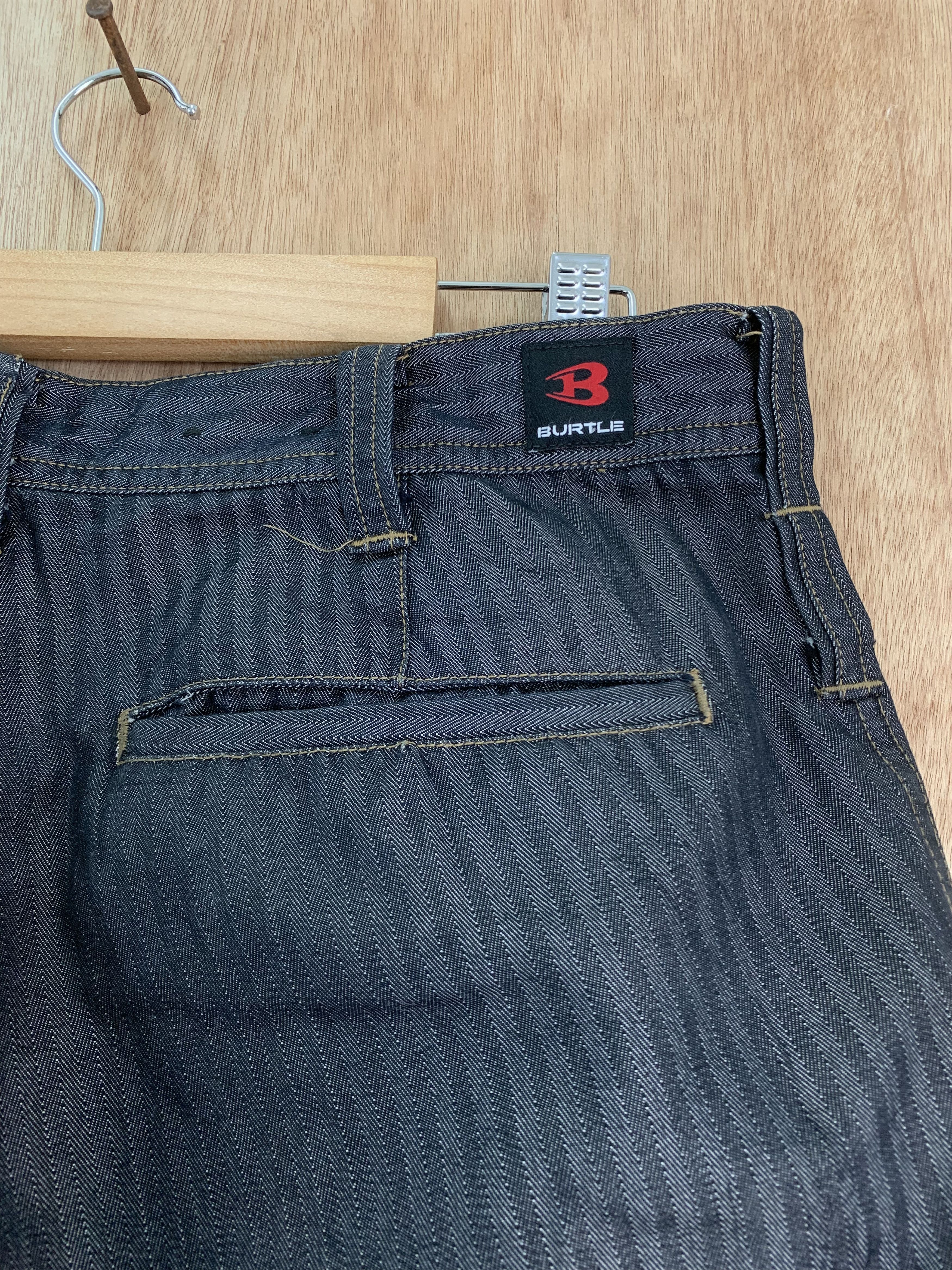 Japanese Brand Cargo Pants Burtle Over The Stripes Multipocket Streetwear Size US 30 / EU 46 - 17 Thumbnail