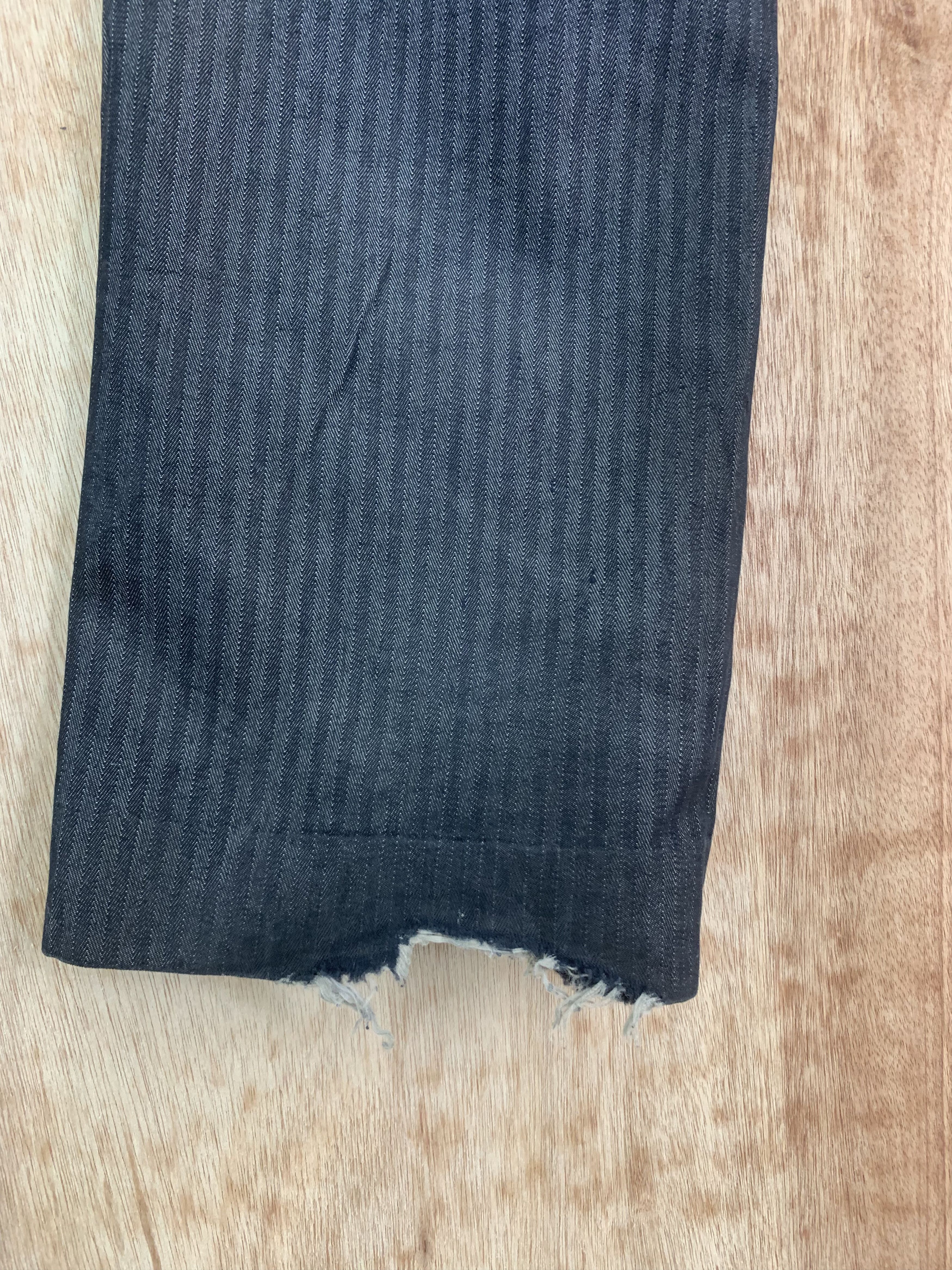 Japanese Brand Cargo Pants Burtle Over The Stripes Multipocket Streetwear Size US 30 / EU 46 - 12 Thumbnail