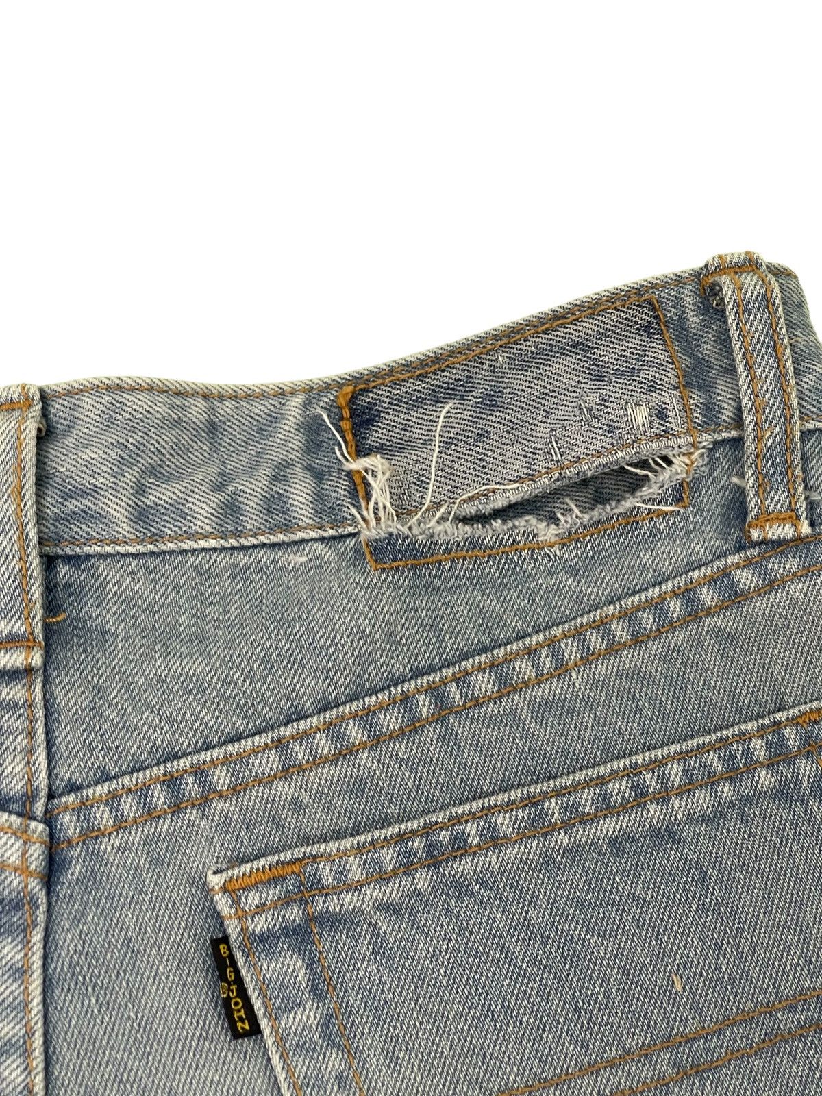 Japanese Brand Flare Jeans 90s Big John Japan Denim Bell Bottom 3🟦6 Size US 28 / EU 44 - 21 Thumbnail