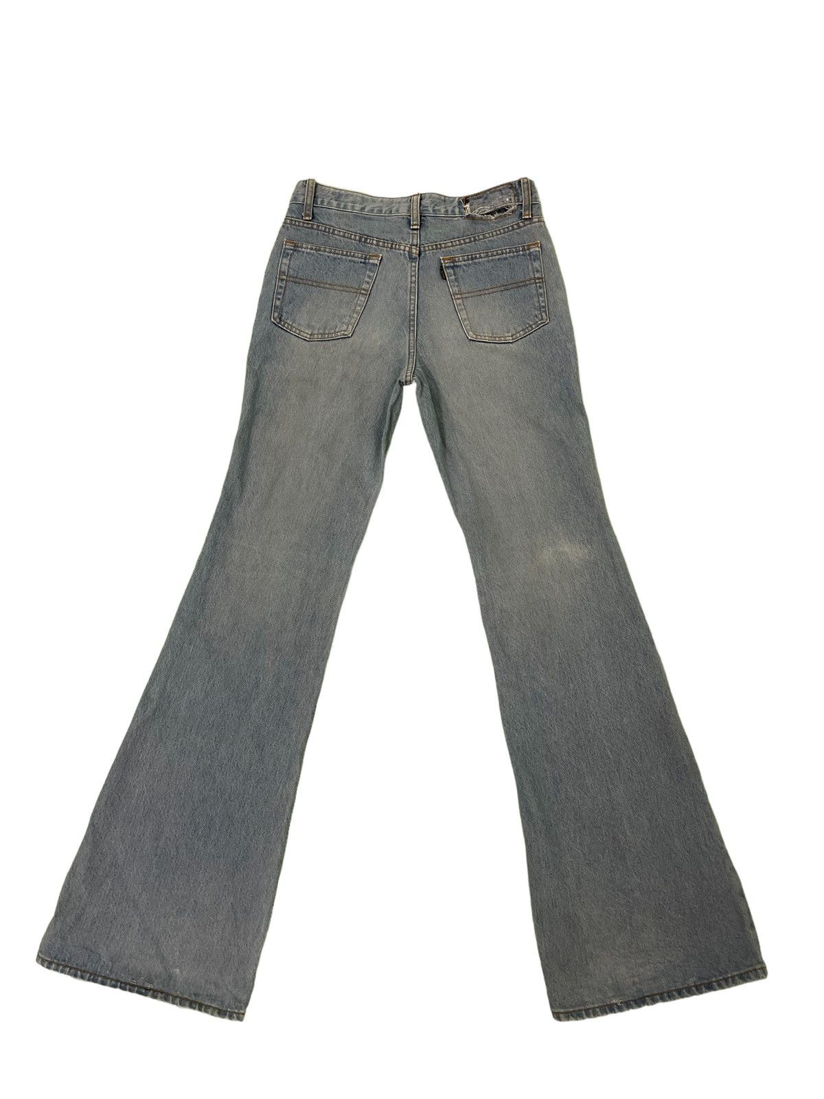 Japanese Brand Flare Jeans 90s Big John Japan Denim Bell Bottom 3🟦6 Size US 28 / EU 44 - 12 Thumbnail