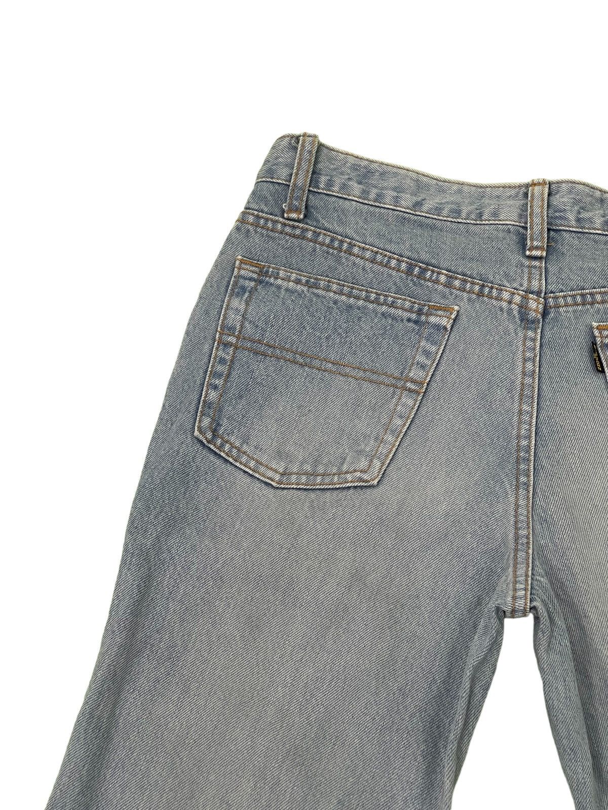 Japanese Brand Flare Jeans 90s Big John Japan Denim Bell Bottom 3🟦6 Size US 28 / EU 44 - 19 Thumbnail