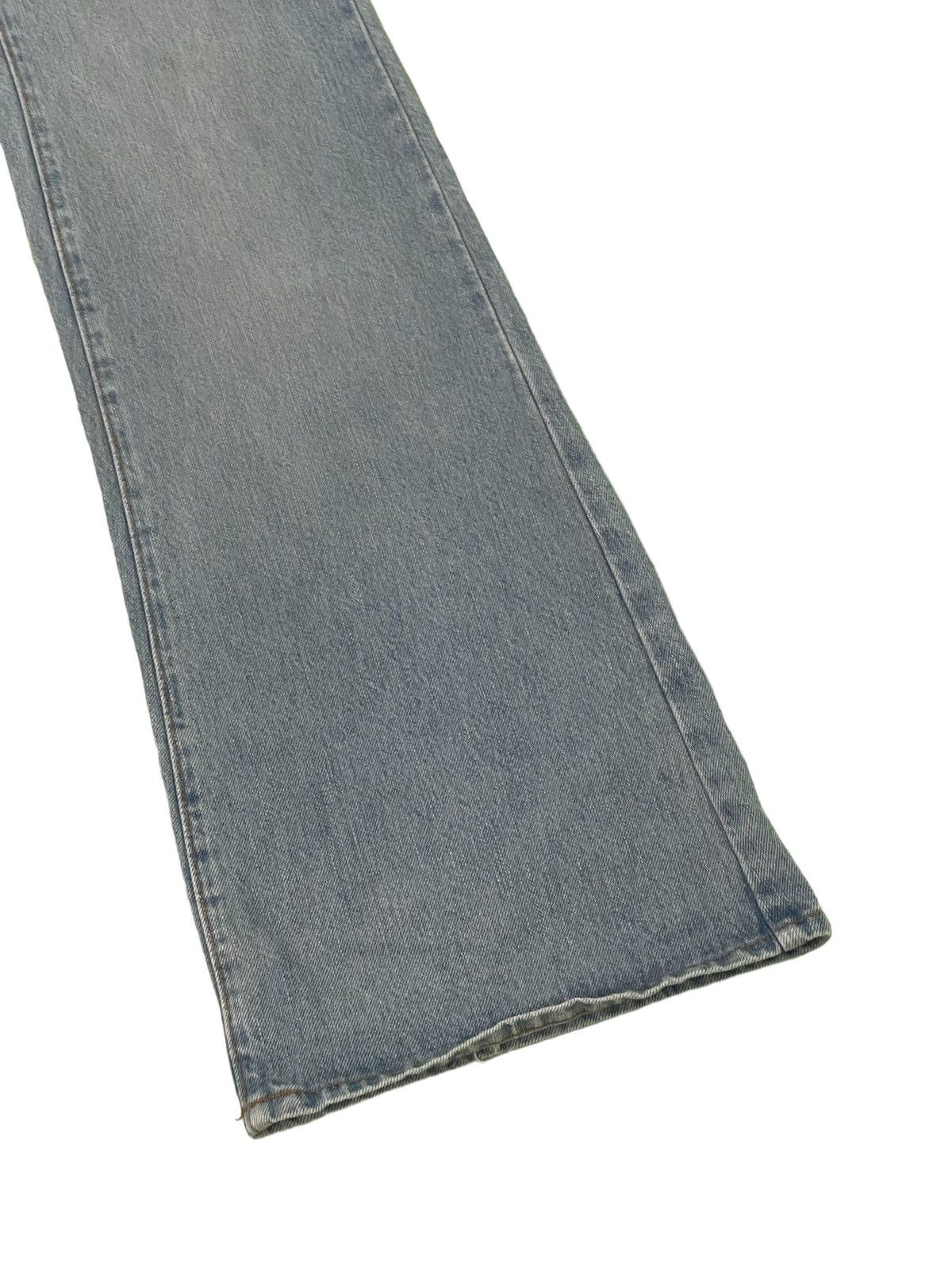 Japanese Brand Flare Jeans 90s Big John Japan Denim Bell Bottom 3🟦6 Size US 28 / EU 44 - 4 Thumbnail