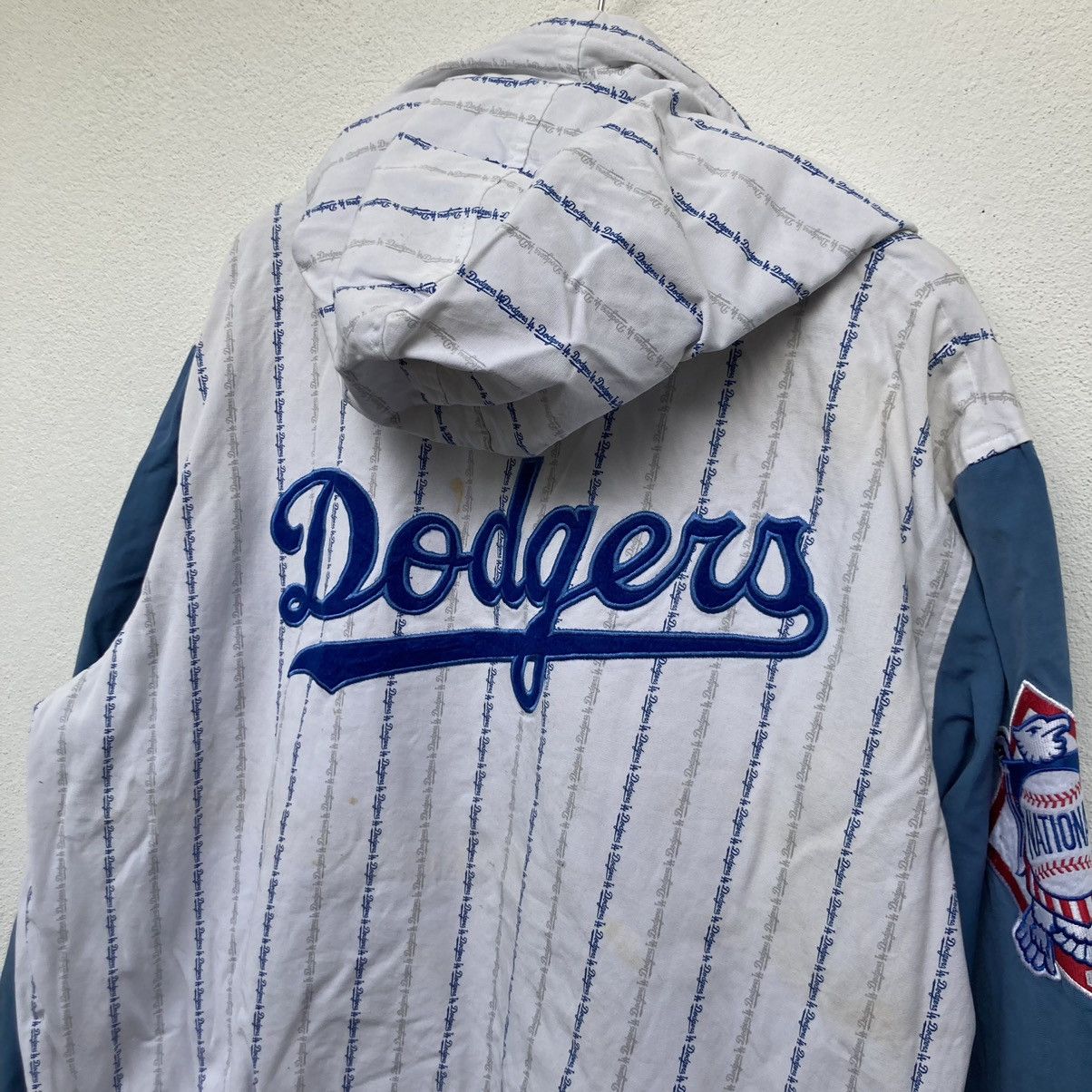 MLB × Vintage Vintage La dodgers bomber jacket Size US XXL / EU 58 / 5 - 4 Thumbnail