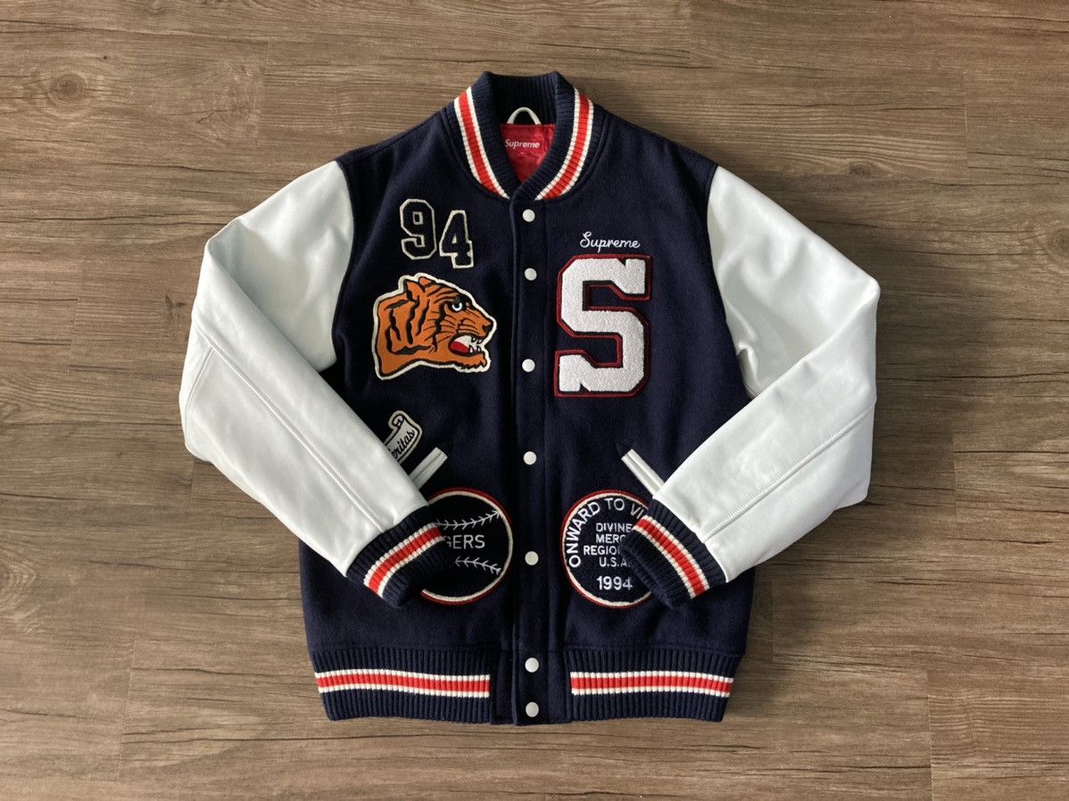 Supreme Supreme 2009 Tiger Varsity Jacket XL | Grailed