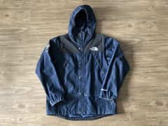 Supreme the north face outlet denim dot shot jacket