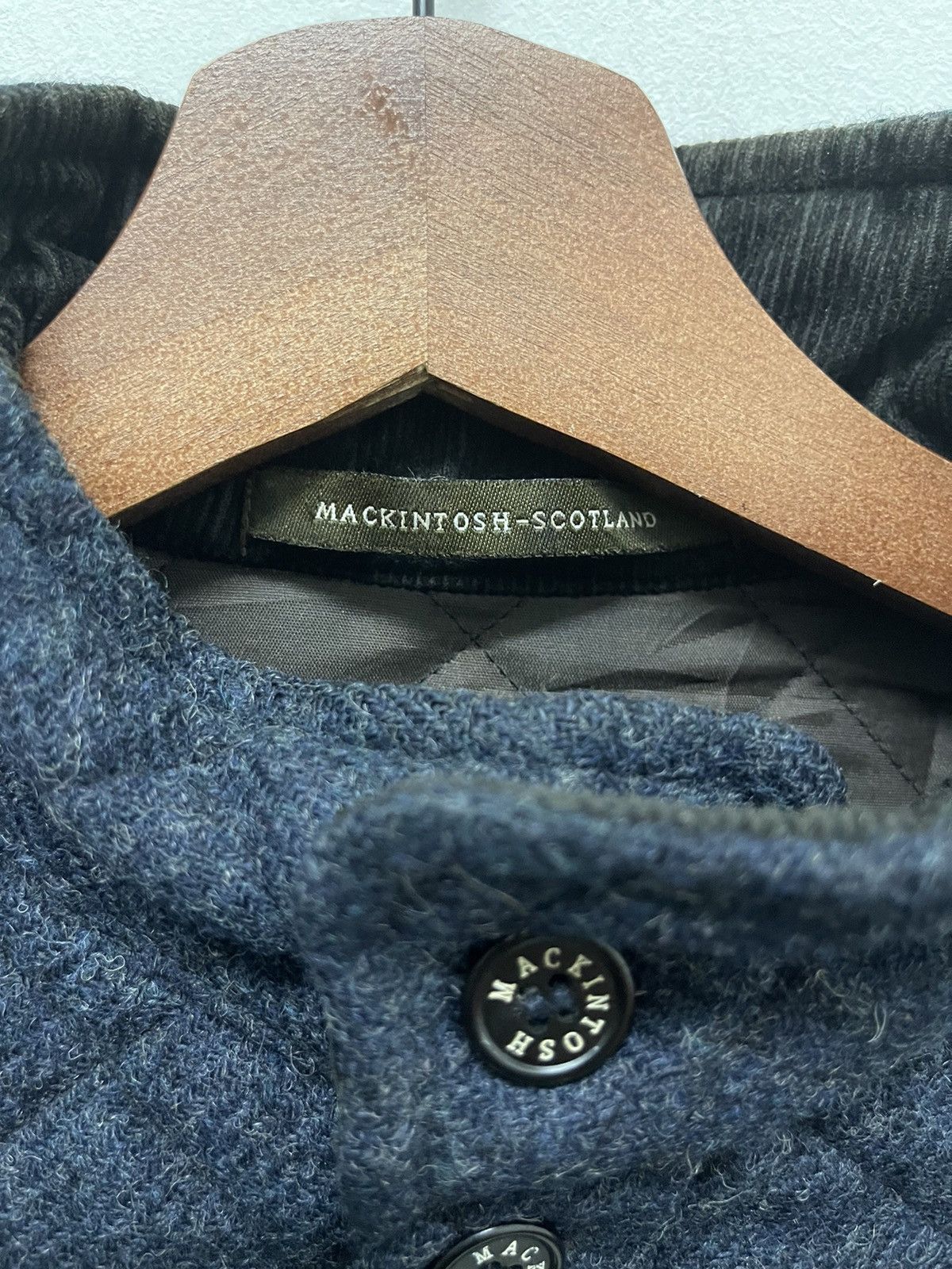 Mackintosh Vintage MACKINTOSH Wool Quilted Jacket Size US M / EU 48-50 / 2 - 3 Thumbnail