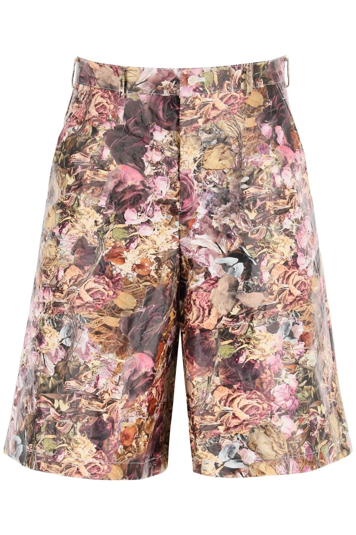 Comme des Garcons Homme Plus Shorts in Purple & Brown & Green Size US 30 / EU 46 - 1 Preview