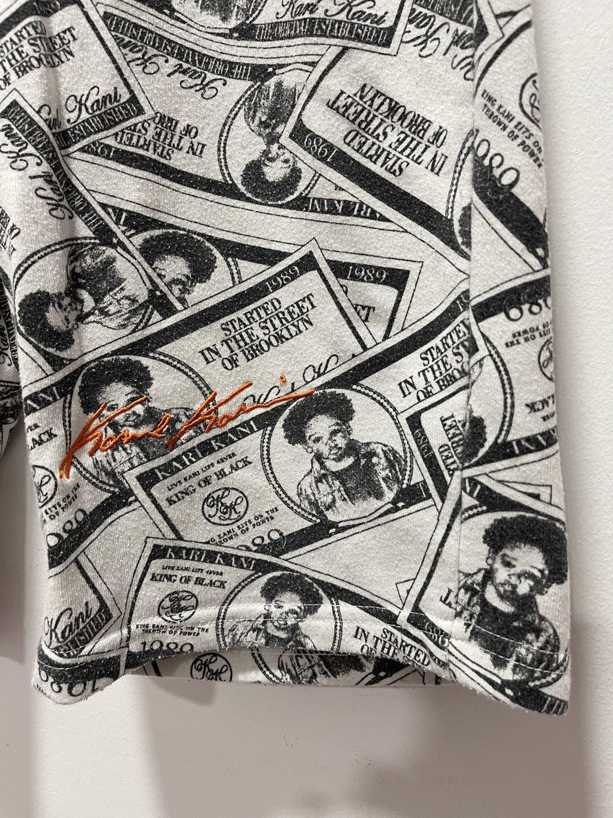 Karl Kani × Vintage VINTAGE KARL KANI FULLPRINT SHORT PANTS Size US 28 / EU 44 - 4 Thumbnail