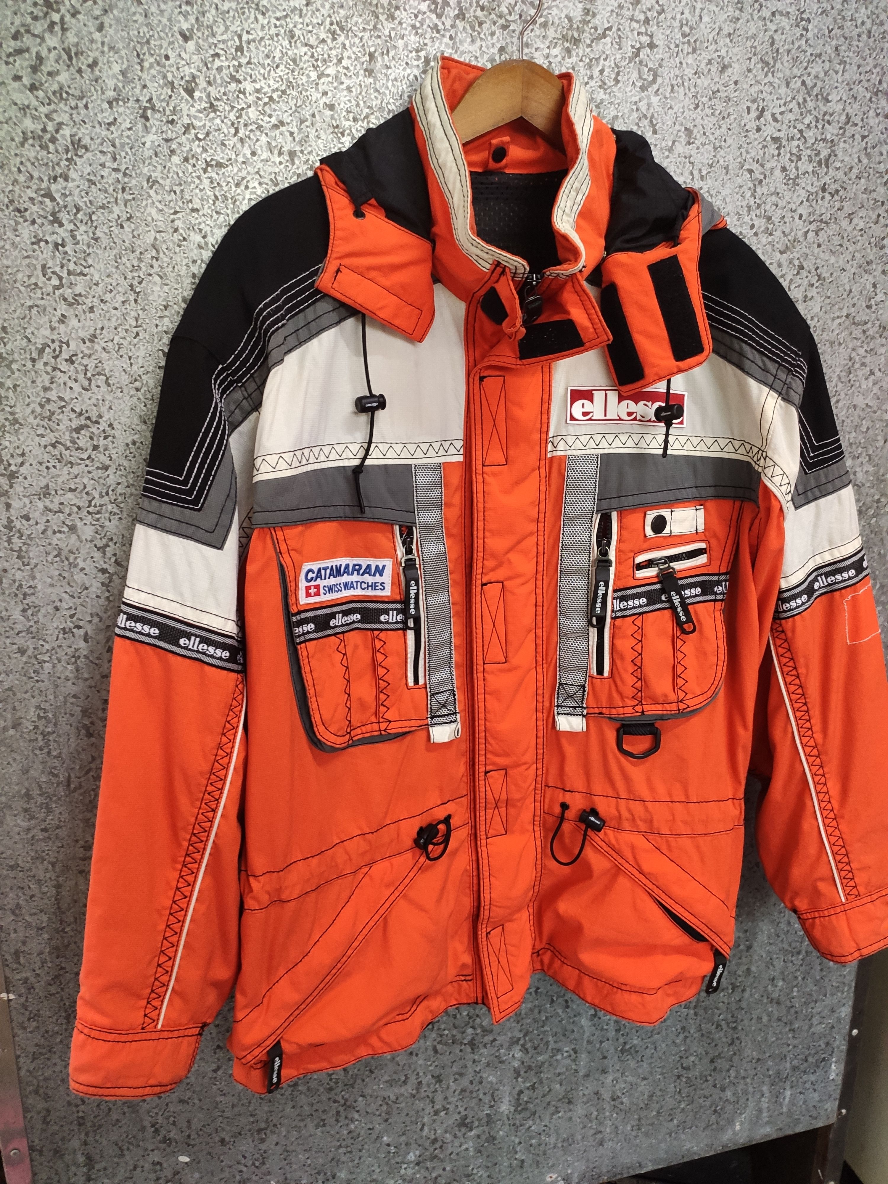Ellesse × Vintage Vintage 90s Vintage Ellese jacket ski Size US L / EU 52-54 / 3 - 8 Thumbnail