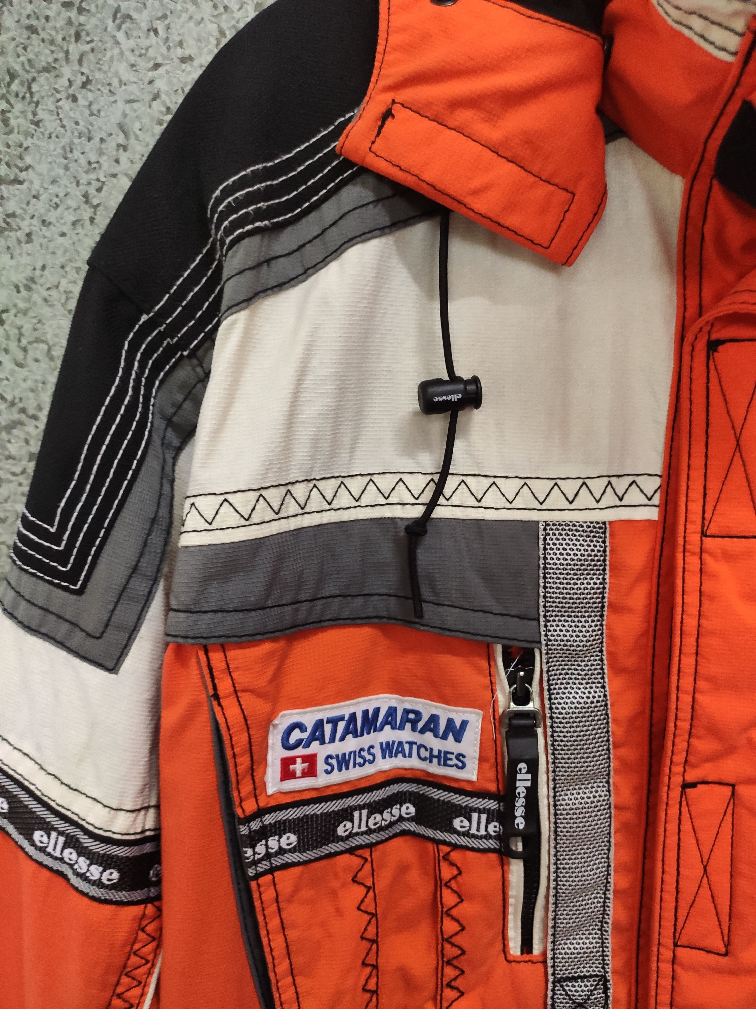 Ellesse × Vintage Vintage 90s Vintage Ellese jacket ski Size US L / EU 52-54 / 3 - 6 Thumbnail