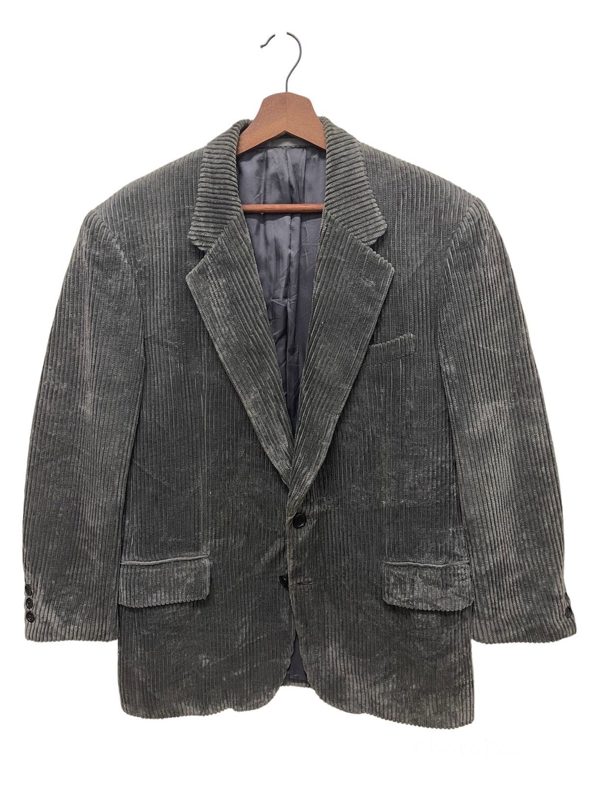 Issey Miyake Vintage ISSEY MIYAKE Corduroy Casual Jacket Size US M / EU 48-50 / 2 - 1 Thumbnail