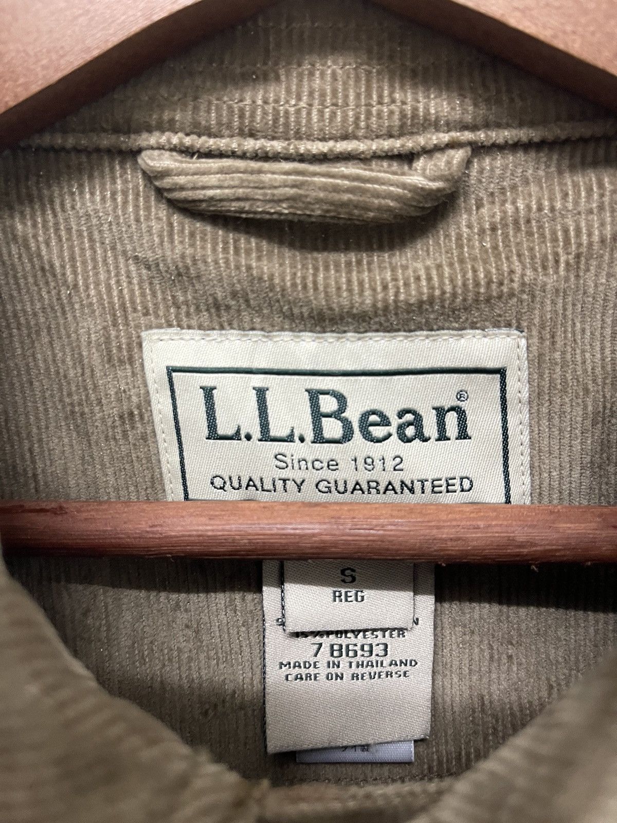L.L. Bean Vintage LL BEAN Corduroy Jacket Size US S / EU 44-46 / 1 - 5 Thumbnail