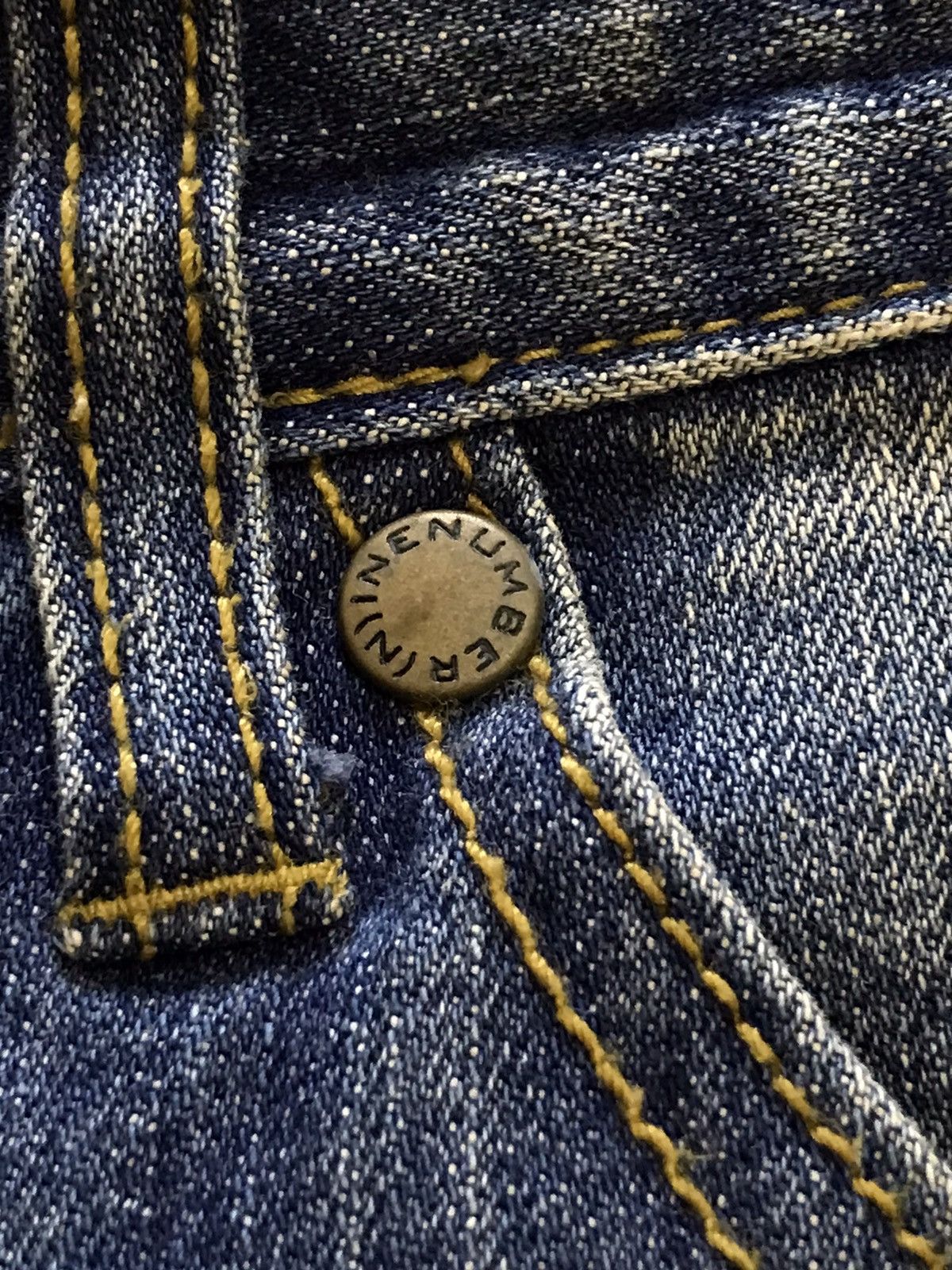 Number (N)ine × Takahiromiyashita The Soloist. Number (N)ine Denim Distressed Grunge Jeans Size US 34 / EU 50 - 8 Thumbnail