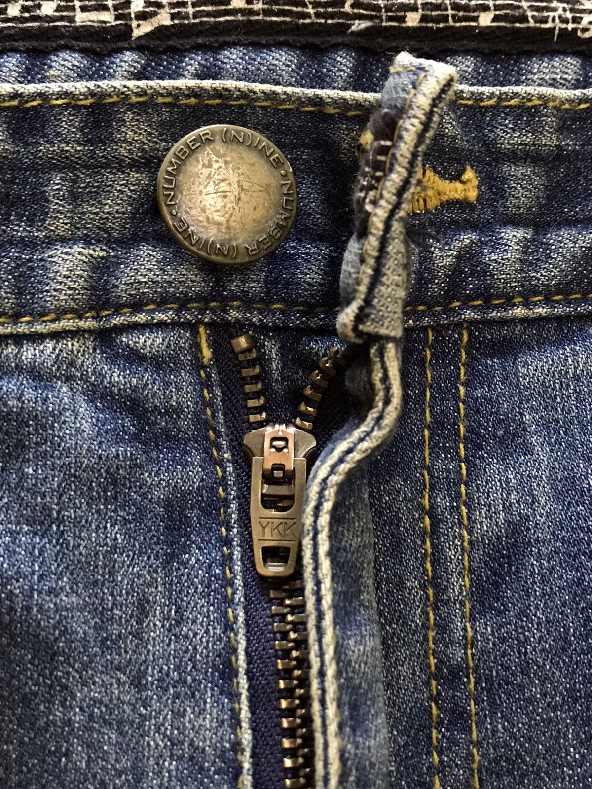 Number (N)ine × Takahiromiyashita The Soloist. Number (N)ine Denim Distressed Grunge Jeans Size US 34 / EU 50 - 7 Thumbnail