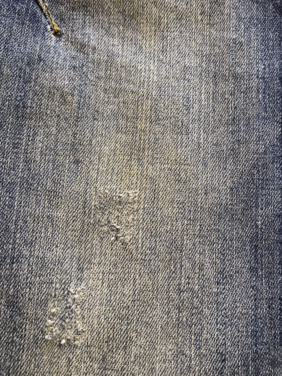 Number (N)ine × Takahiromiyashita The Soloist. Number (N)ine Denim Distressed Grunge Jeans Size US 34 / EU 50 - 12 Thumbnail