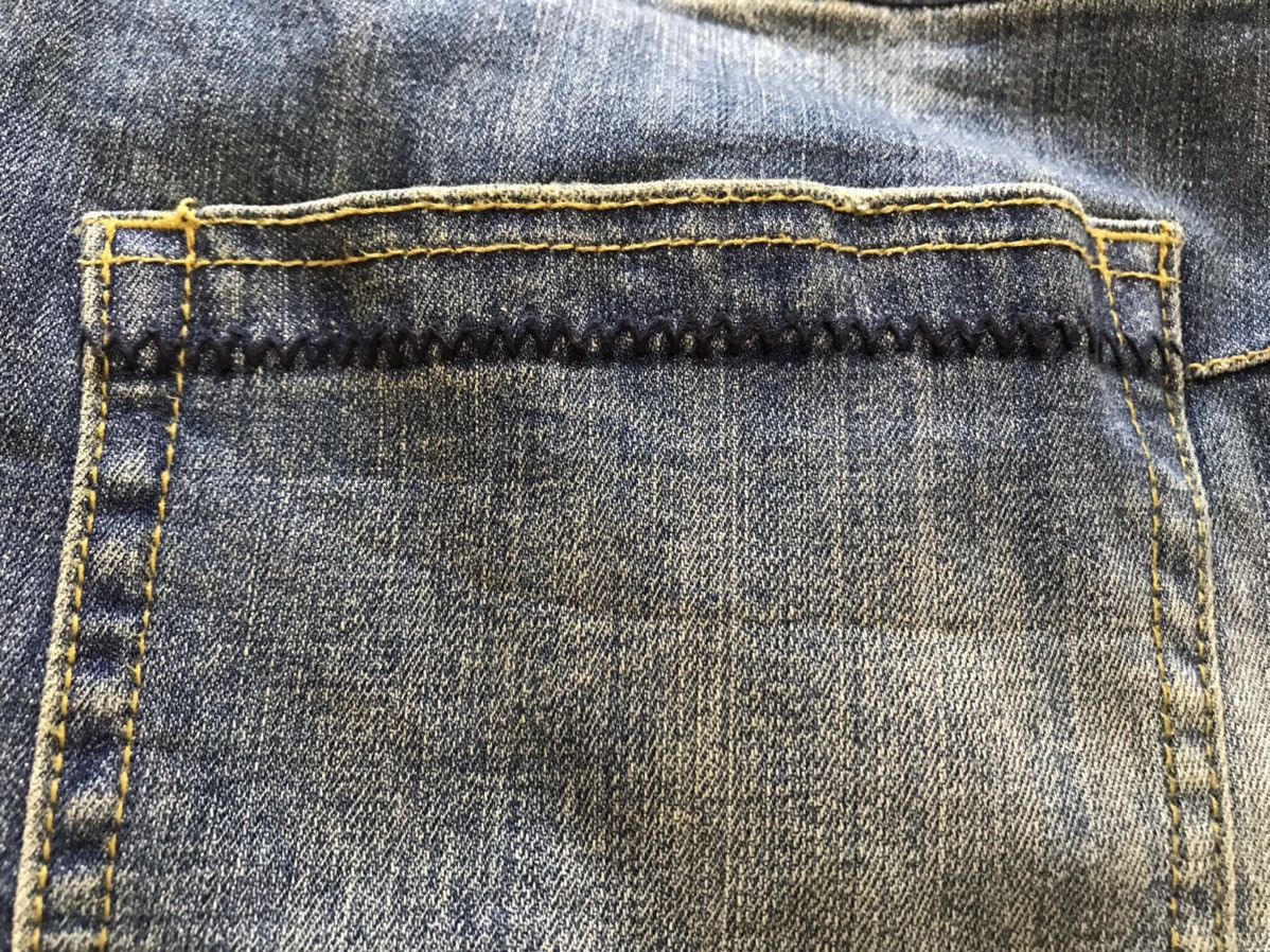 Number (N)ine × Takahiromiyashita The Soloist. Number (N)ine Denim Distressed Grunge Jeans Size US 34 / EU 50 - 20 Thumbnail