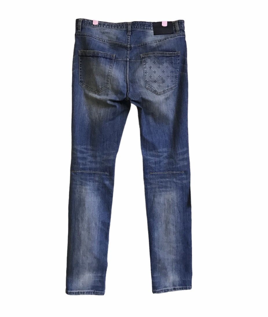 Number (N)ine × Takahiromiyashita The Soloist. Number (N)ine Denim Distressed Grunge Jeans Size US 34 / EU 50 - 16 Thumbnail