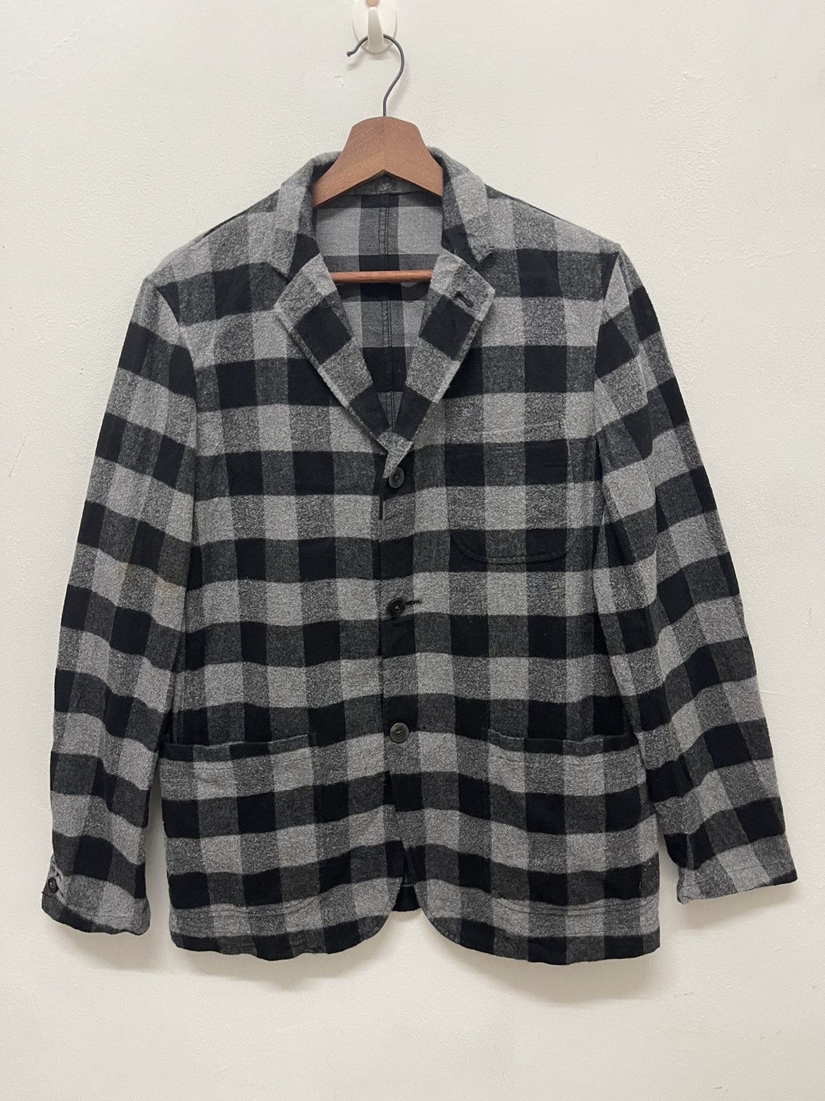 Beams Plus Vintage BEAMS Japan Streetwear Tartan Size US L / EU 52-54 / 3 - 3 Thumbnail