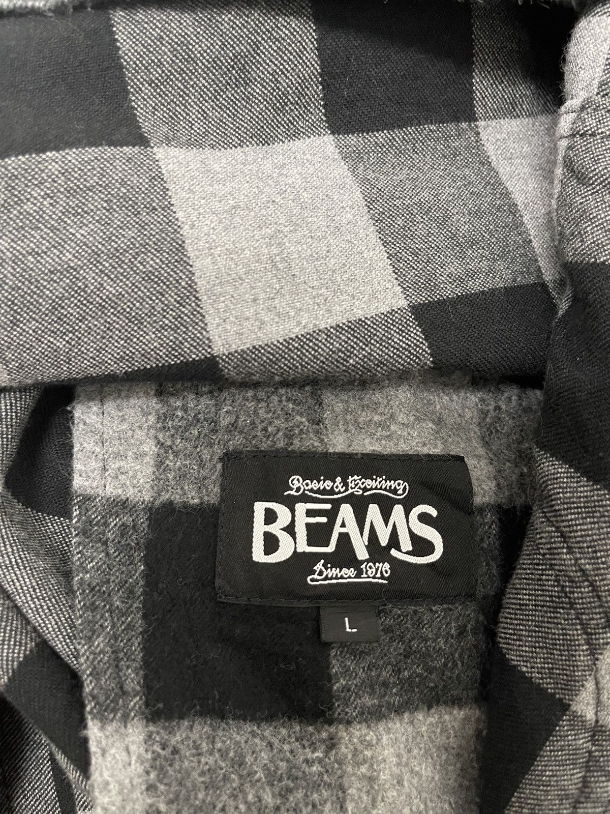 Beams Plus Vintage BEAMS Japan Streetwear Tartan Size US L / EU 52-54 / 3 - 5 Thumbnail