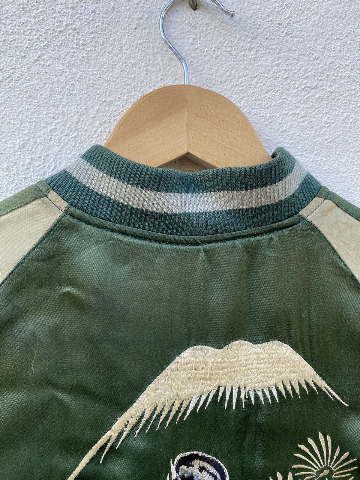 Vintage Vintage Sukajan embroidery koi fish riverside satin jacket Size US S / EU 44-46 / 1 - 16 Thumbnail