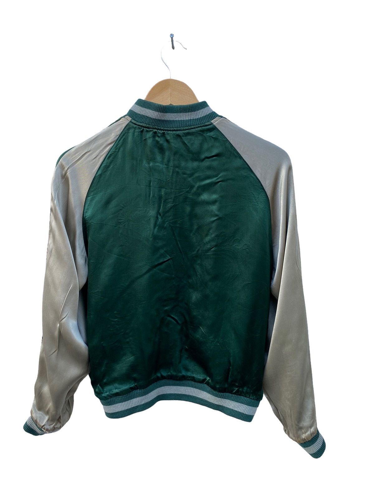 Vintage Vintage Sukajan embroidery koi fish riverside satin jacket Size US S / EU 44-46 / 1 - 4 Thumbnail