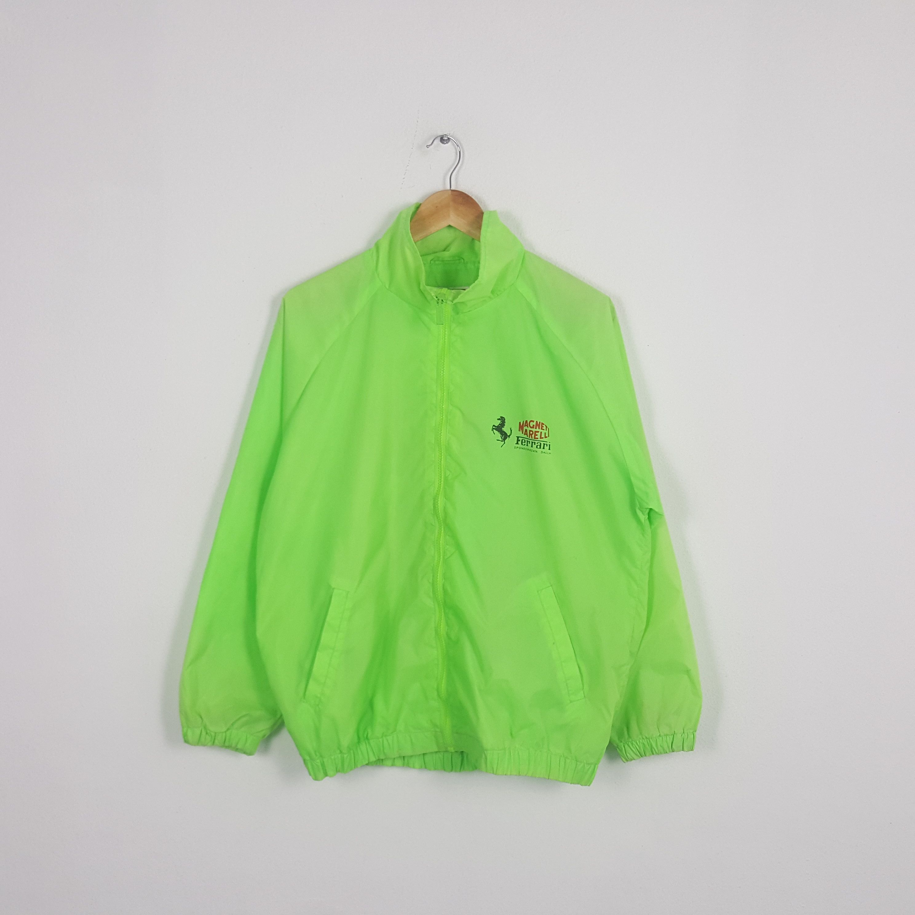 Vintage Vintage Ferrari x Magneti Marella Windbreaker Jacket Size US L / EU 52-54 / 3 - 3 Thumbnail