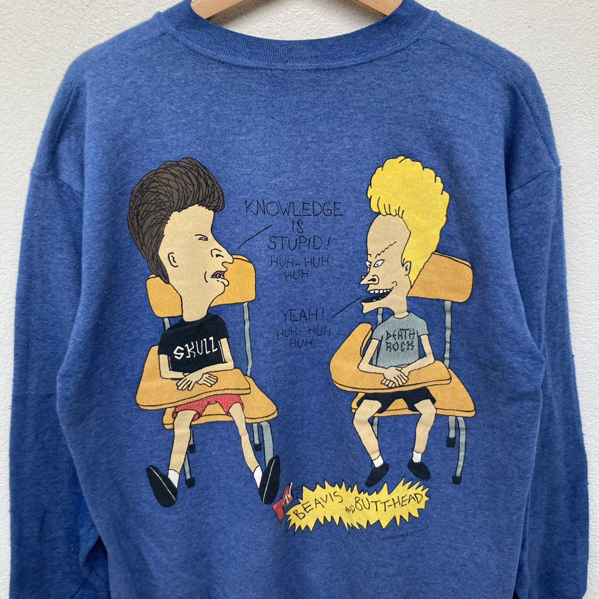 Vintage Vintage beavis & butt-Head stanley desantis sweatshirt Size US L / EU 52-54 / 3 - 4 Thumbnail