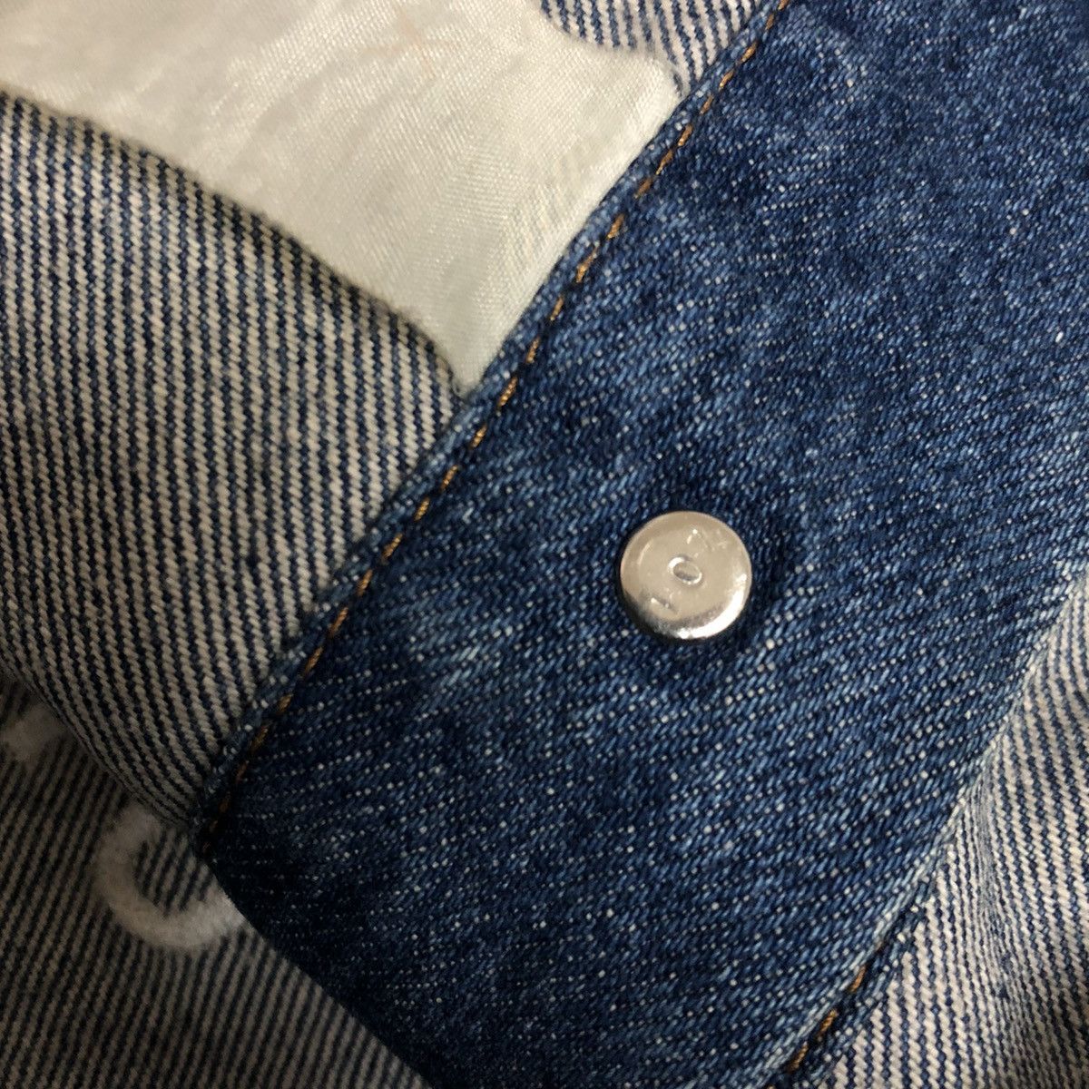 Levi's Vintage Levi’s x Godspeed Custom Bikers Denim Jacket Size US M / EU 48-50 / 2 - 7 Thumbnail