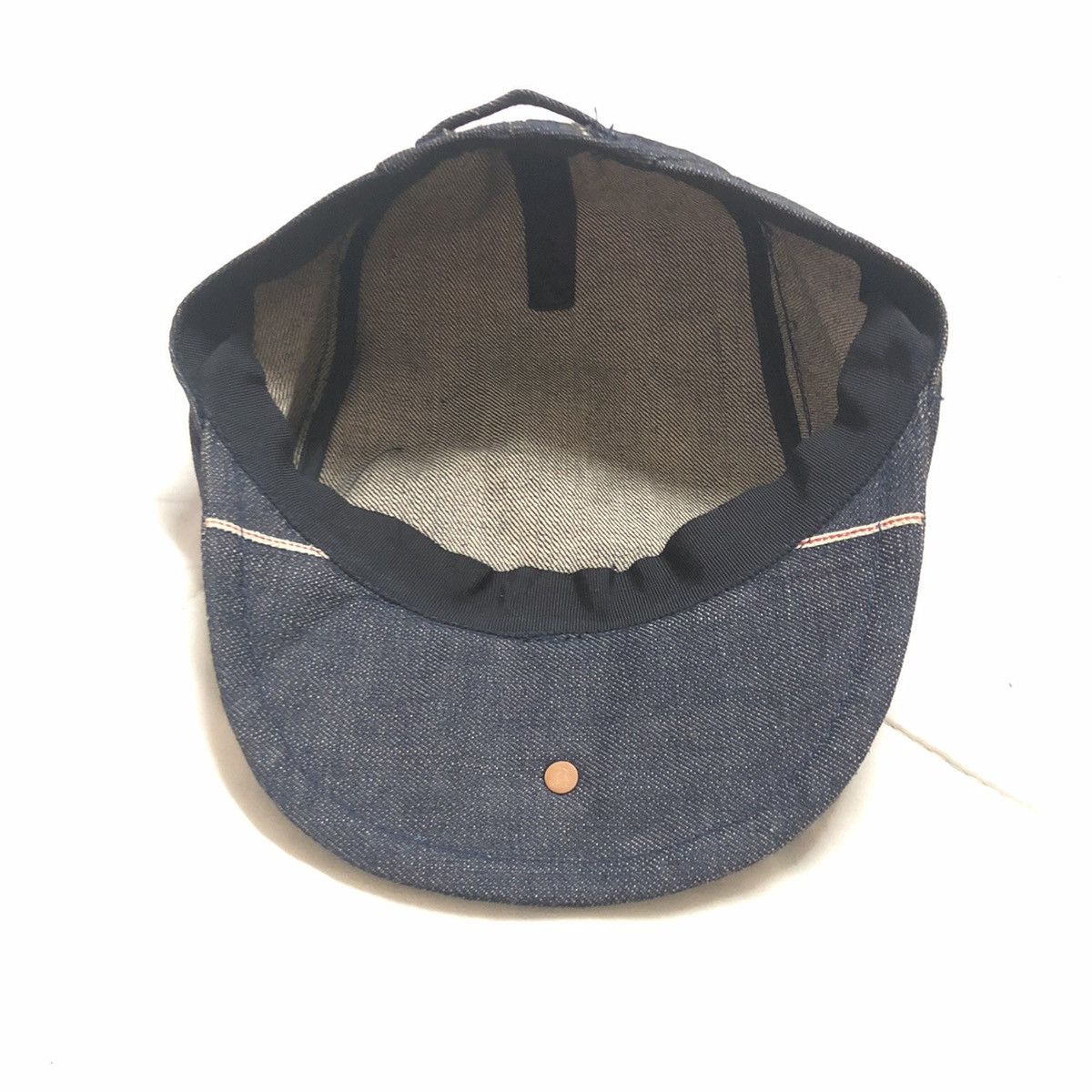 Vintage Vintage Selvedge Flat Hat Size ONE SIZE - 5 Thumbnail