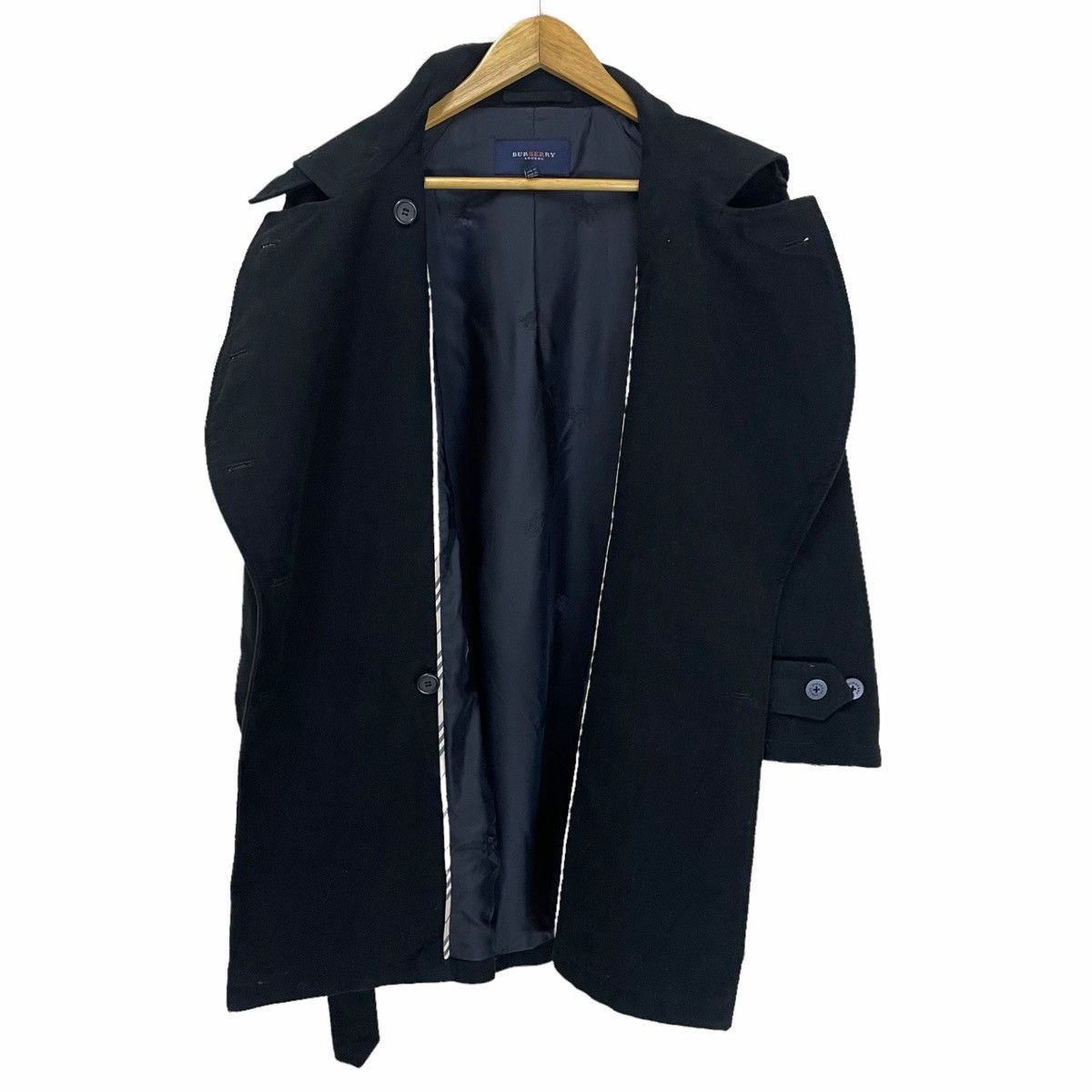Burberry 💥 BURBERRY MOLESKIN BLACK LABEL BELTED JACKET Size US M / EU 48-50 / 2 - 9 Thumbnail
