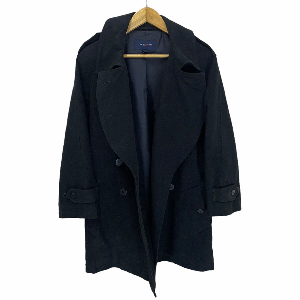 Burberry 💥 BURBERRY MOLESKIN BLACK LABEL BELTED JACKET Size US M / EU 48-50 / 2 - 2 Thumbnail