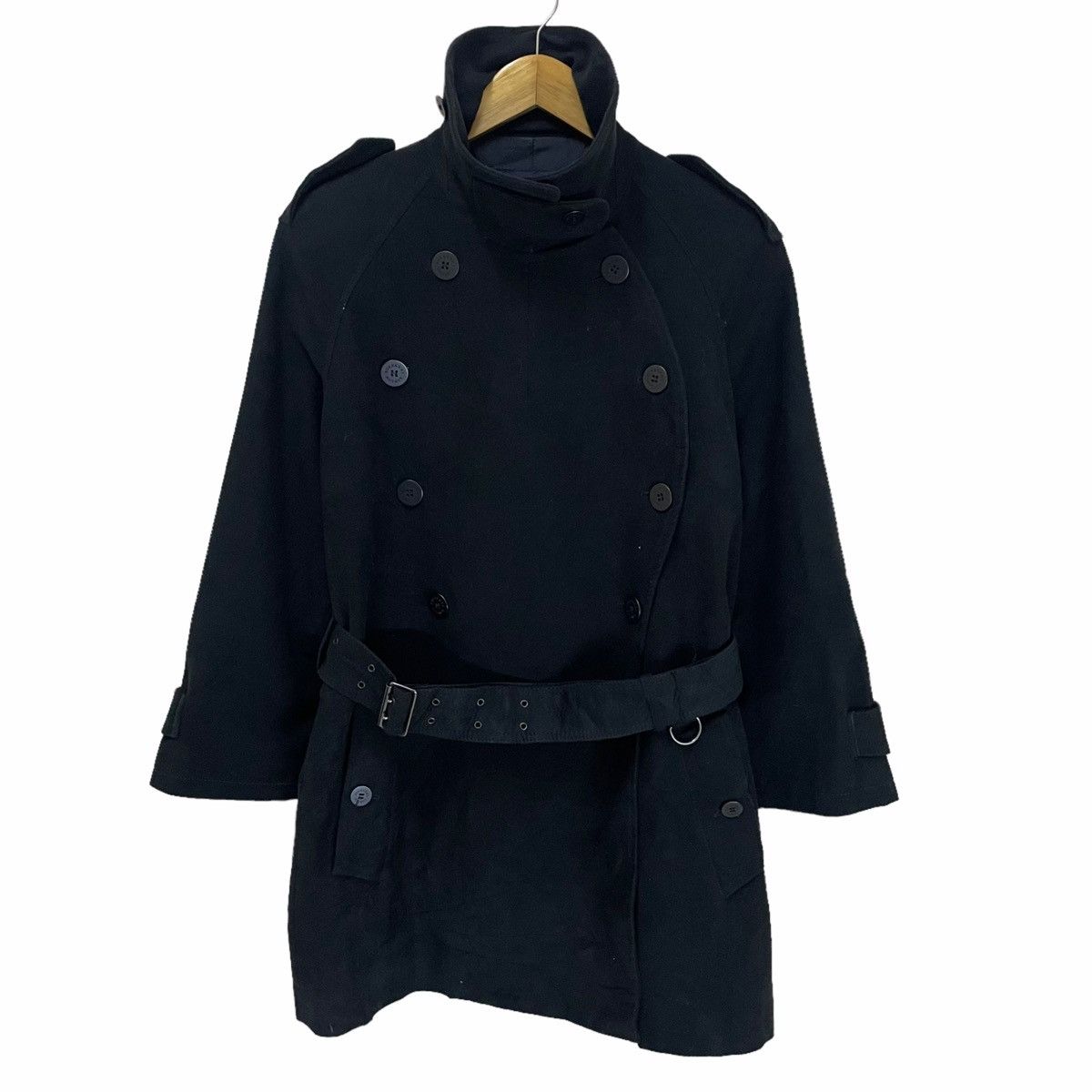 Burberry 💥 BURBERRY MOLESKIN BLACK LABEL BELTED JACKET Size US M / EU 48-50 / 2 - 1 Thumbnail
