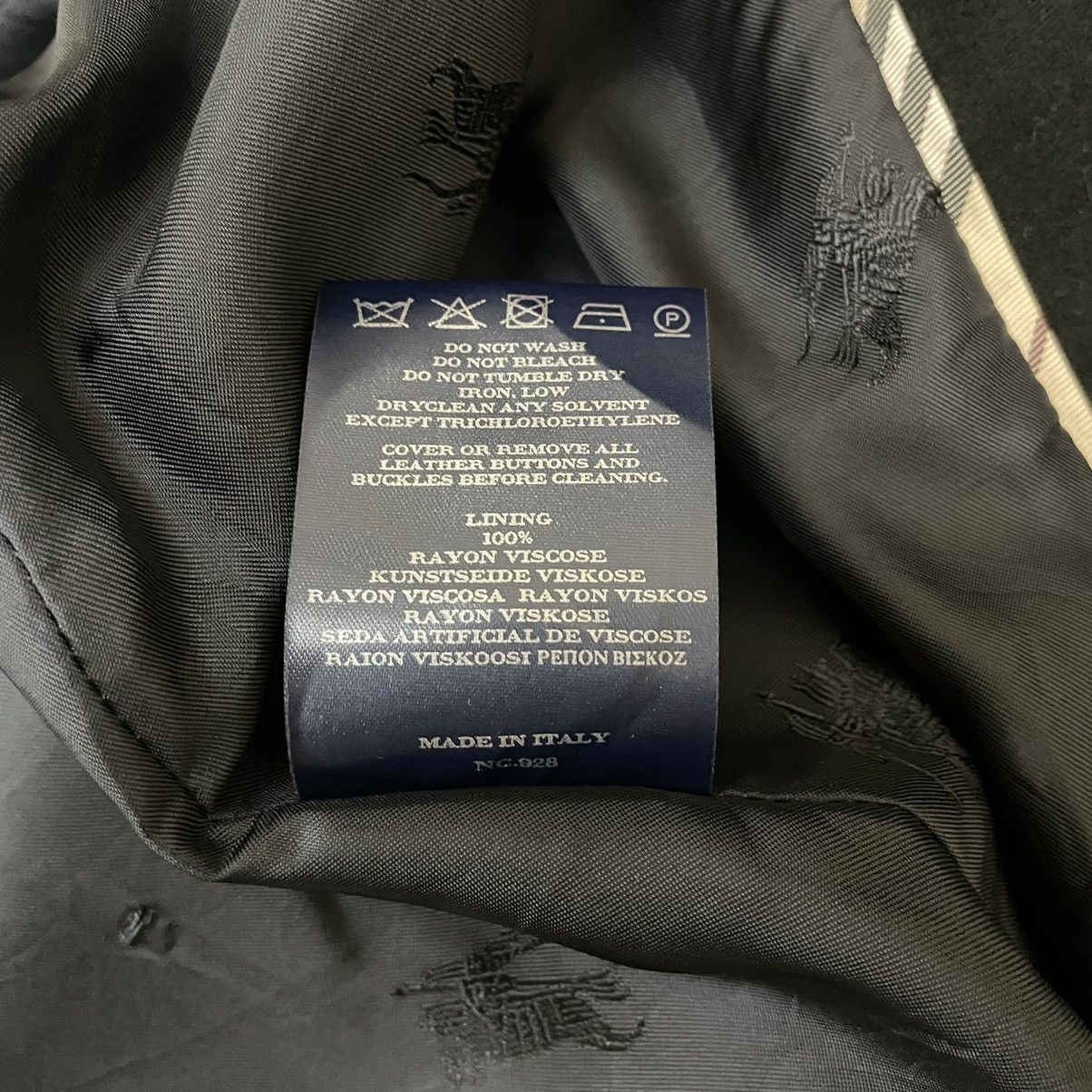 Burberry 💥 BURBERRY MOLESKIN BLACK LABEL BELTED JACKET Size US M / EU 48-50 / 2 - 15 Thumbnail