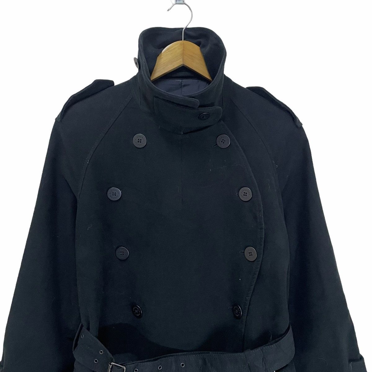 Burberry 💥 BURBERRY MOLESKIN BLACK LABEL BELTED JACKET Size US M / EU 48-50 / 2 - 5 Thumbnail