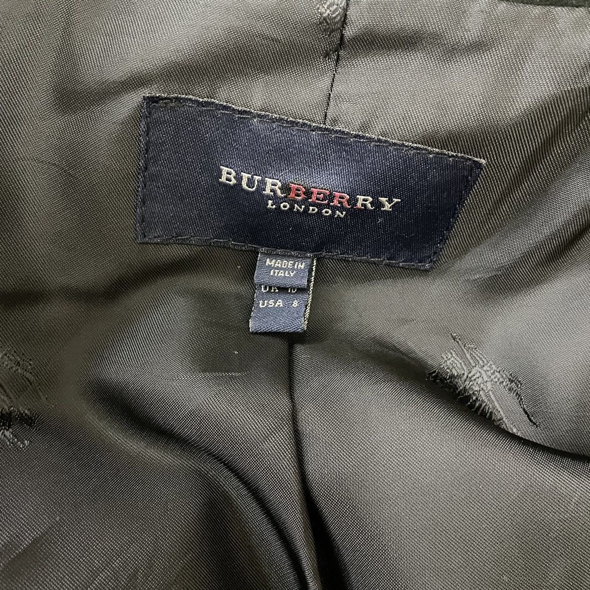 Burberry 💥 BURBERRY MOLESKIN BLACK LABEL BELTED JACKET Size US M / EU 48-50 / 2 - 13 Thumbnail