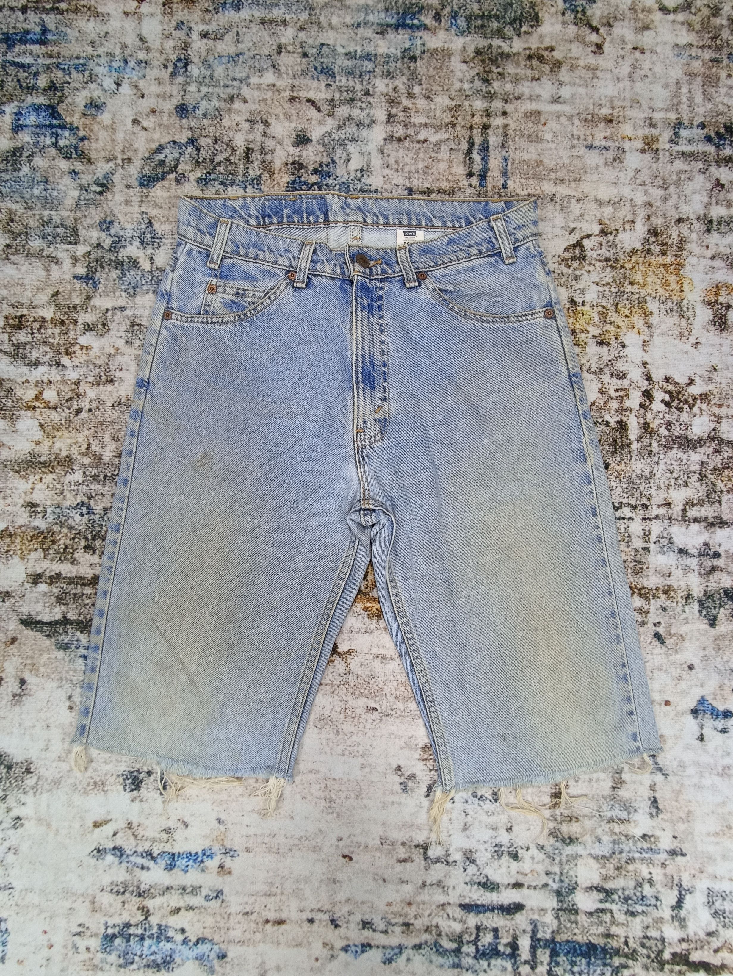 Levi's × Vintage Vintage Levi's 505 Cropped Jeans - J099 Size US 31 - 1 Thumbnail