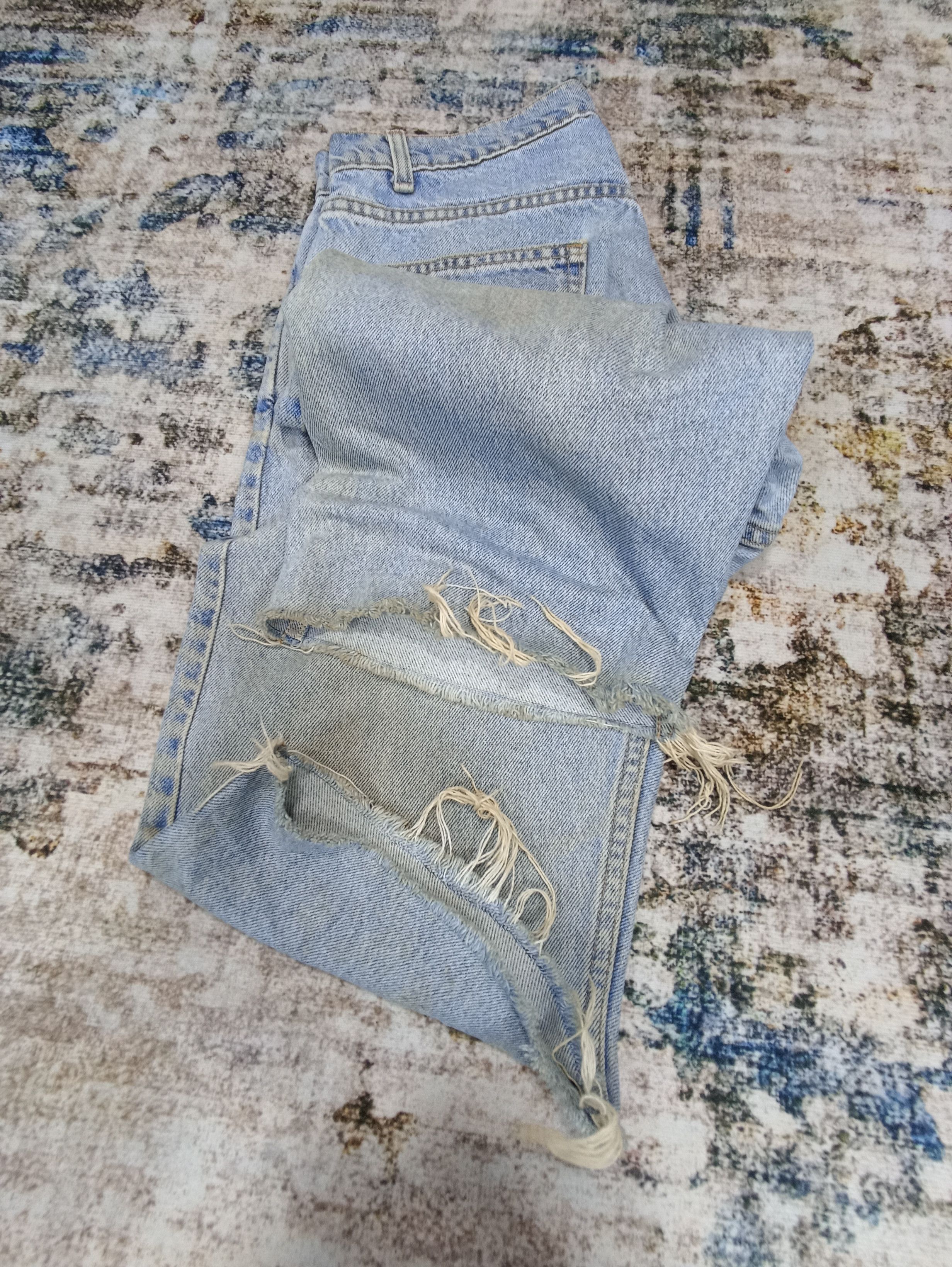 Levi's × Vintage Vintage Levi's 505 Cropped Jeans - J099 Size US 31 - 7 Thumbnail