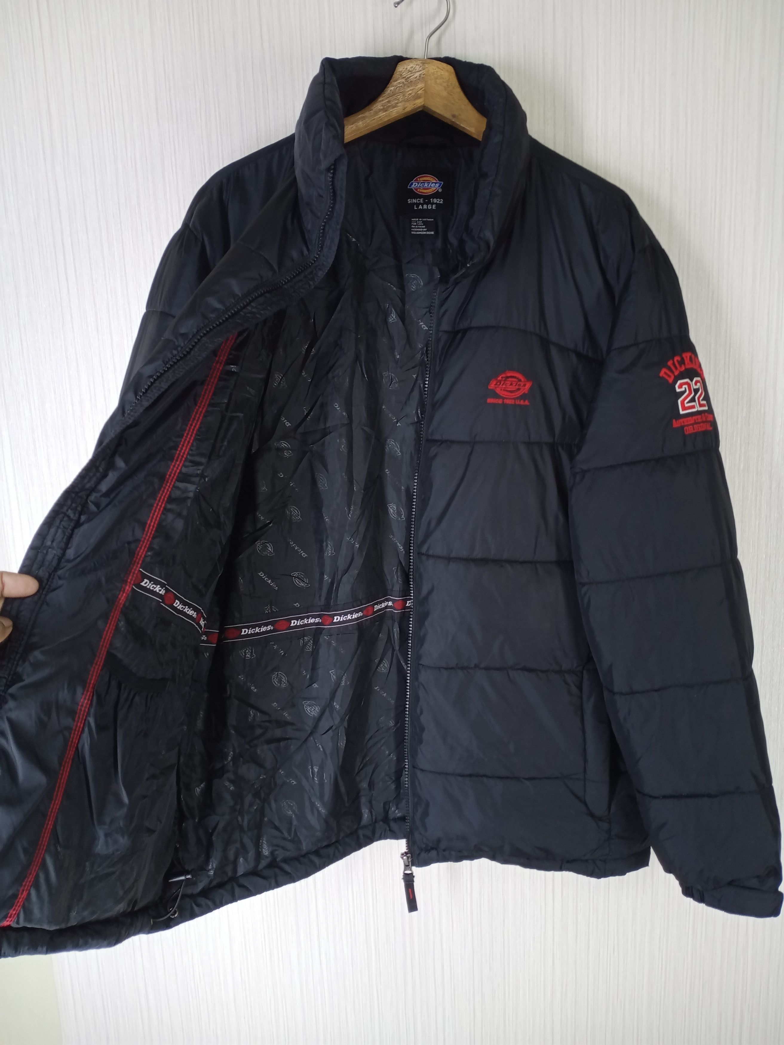 Dickies RARE VINTAGE DICKIES PUFFER DOWN JACKET Size US L / EU 52-54 / 3 - 4 Thumbnail