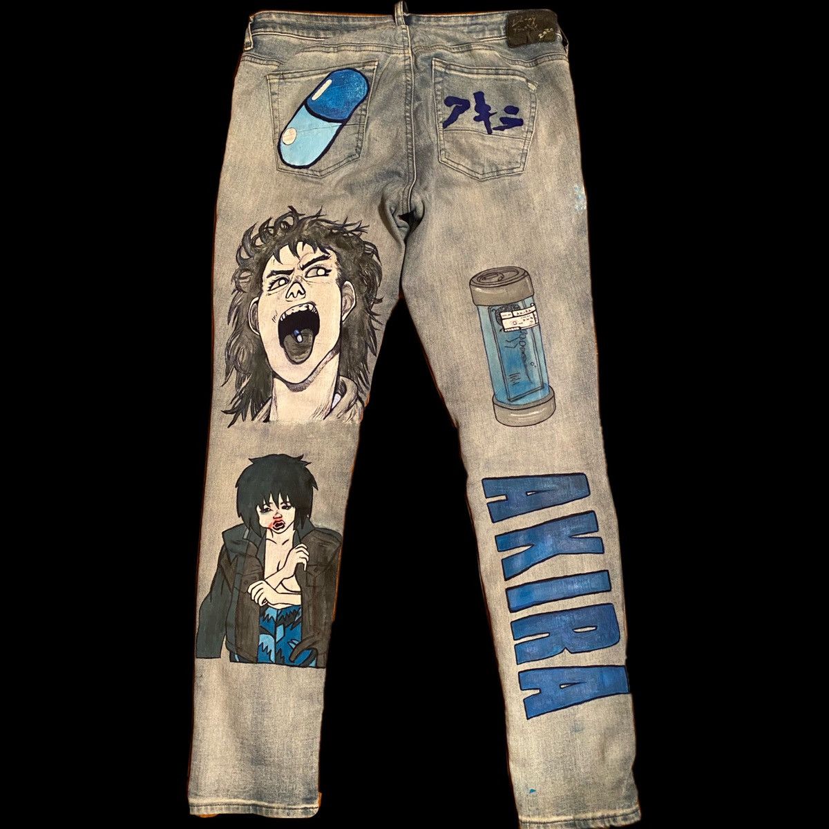 Vintage Akira jeans “DannyBanks” custom Size US 33 - 2 Thumbnail