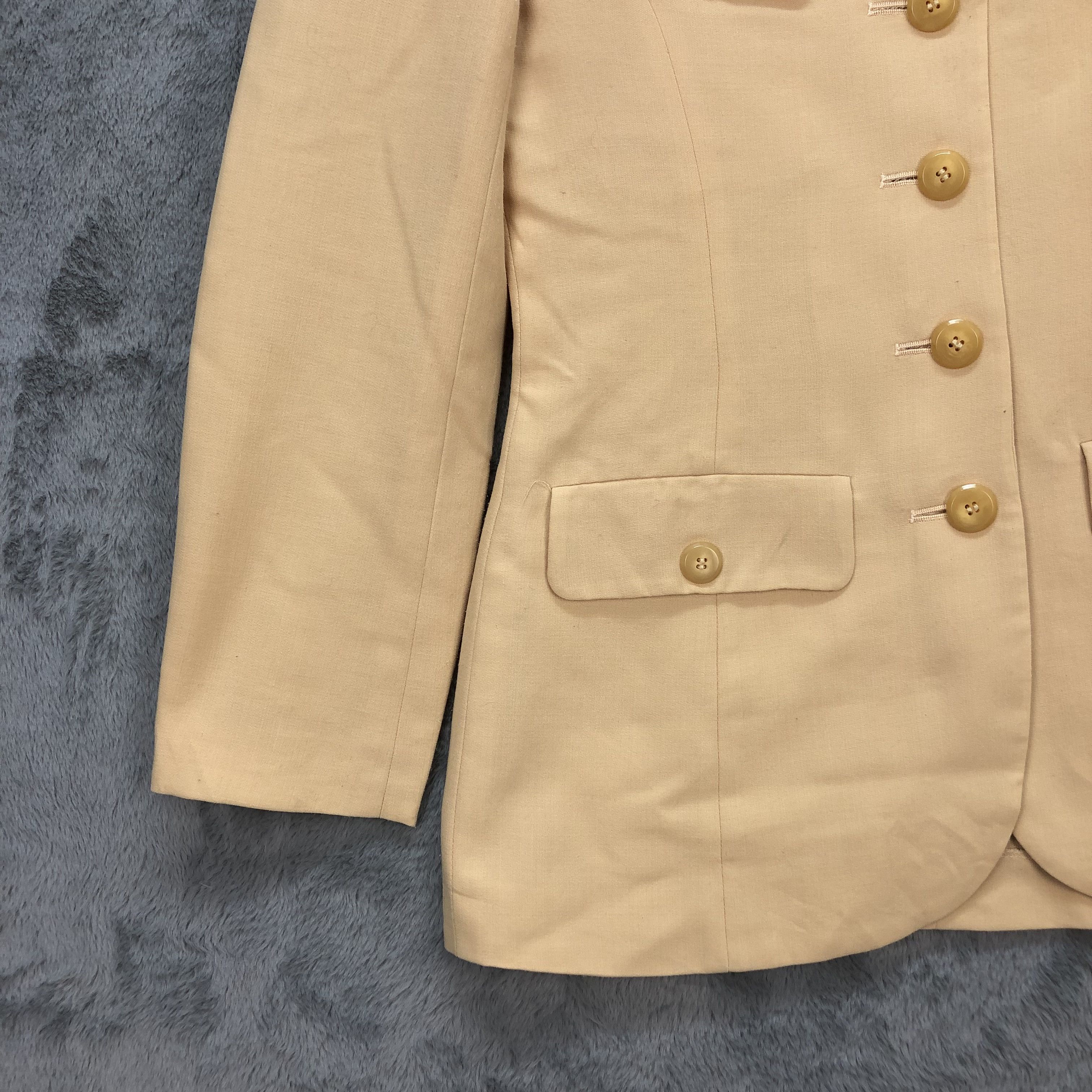 Japanese Brand DOMINIQUE DUMAS PARIS COAT JACKET #5560-197 Size S / US 4 / IT 40 - 4 Thumbnail