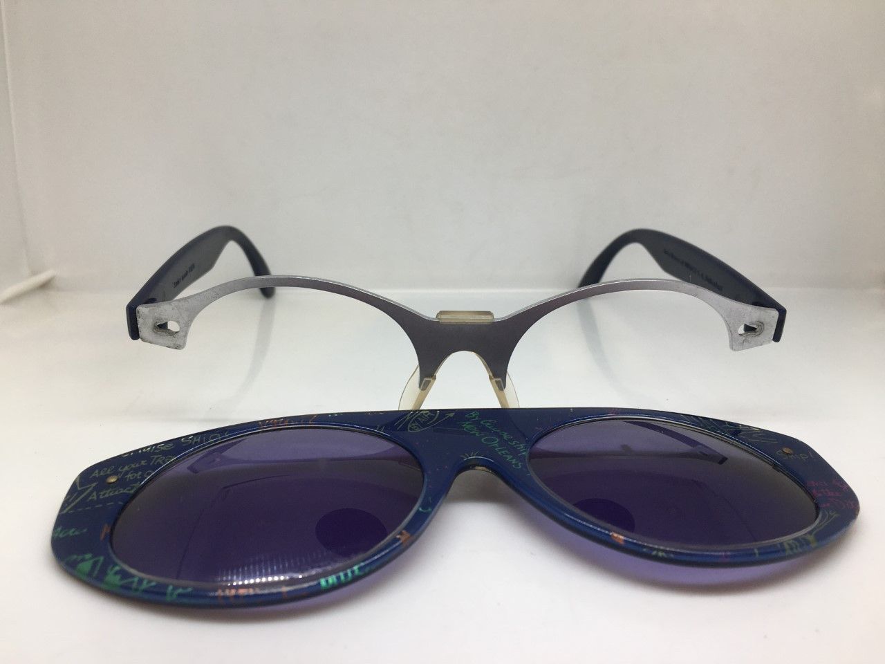 Swatch MOD SWATCH FMG SWITZERLAND VINTAGE CONVERTIBLE SUNGLASSES Size ONE SIZE - 4 Thumbnail