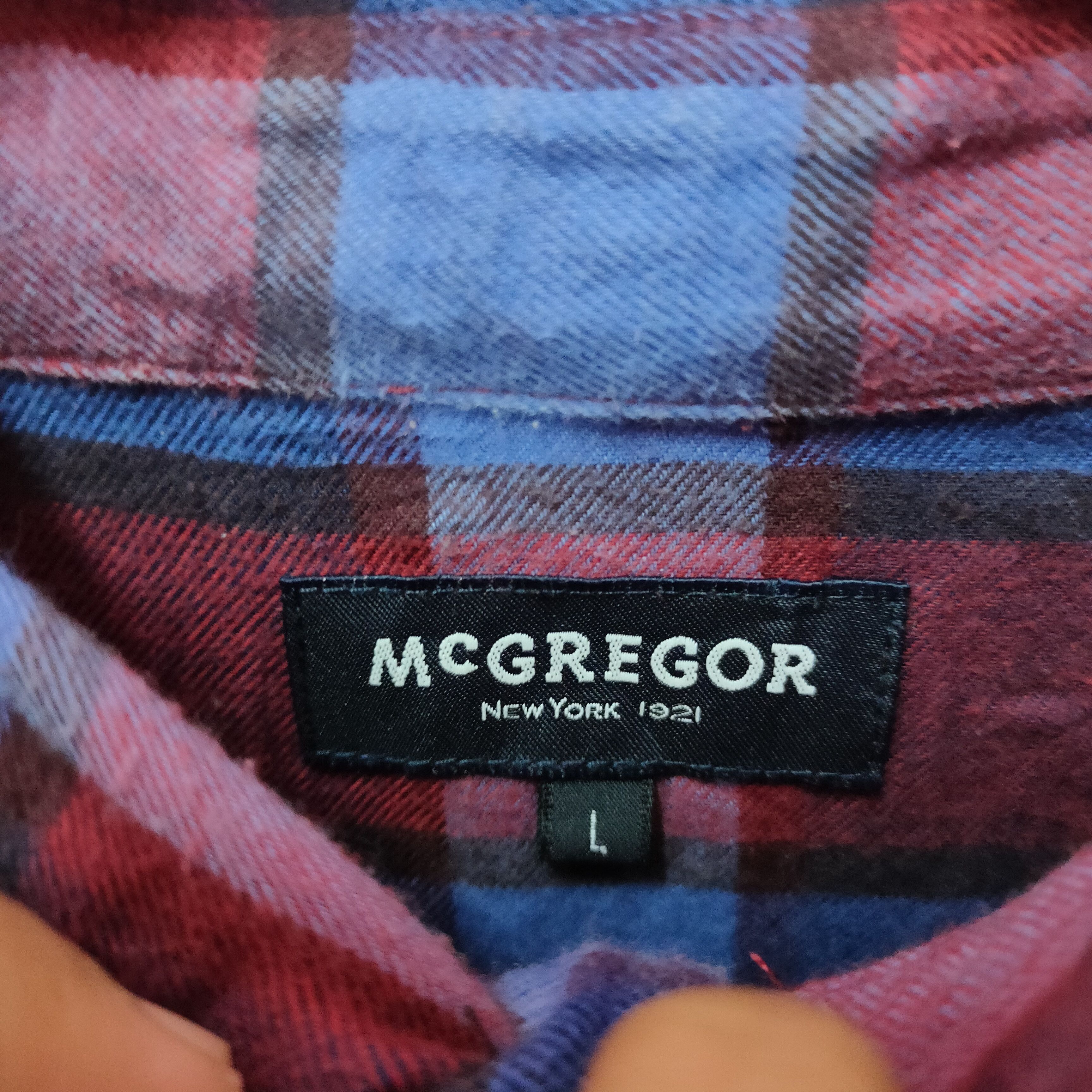 McGregor MC GREGOR Polo Collar Single Pocket L size Sweatshirt Size US L / EU 52-54 / 3 - 4 Thumbnail