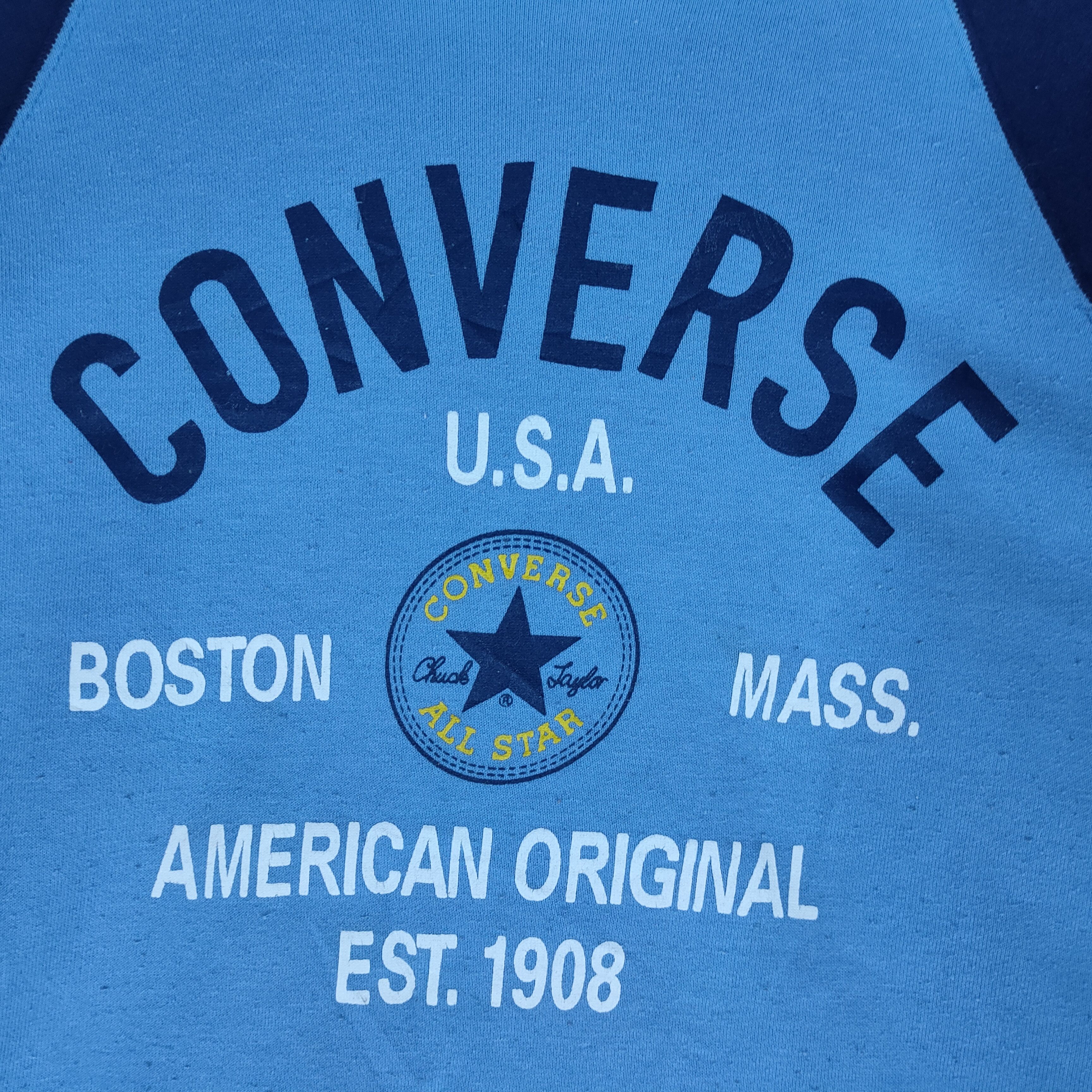 Converse CONVERSE USA Boston Mass Allstar Big Logo M Size Sweatshirt Size US M / EU 48-50 / 2 - 2 Thumbnail