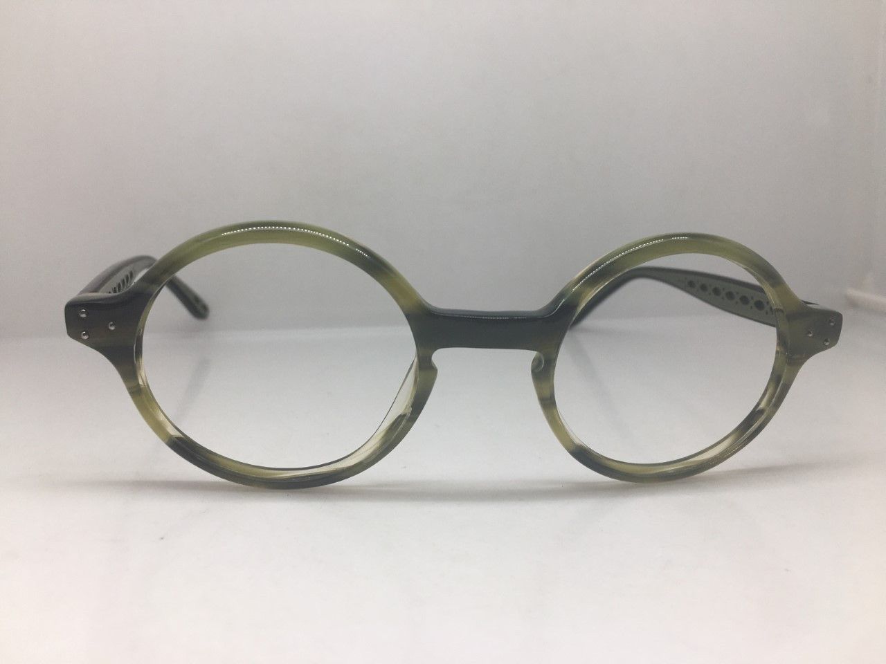 MOD ARISTOCRAT IVY LEAGUE TORTOISE ROUND EYEGLASSES
