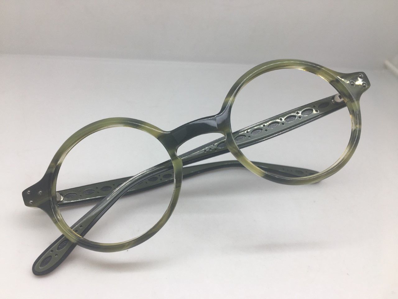 MOD ARISTOCRAT IVY LEAGUE TORTOISE ROUND EYEGLASSES