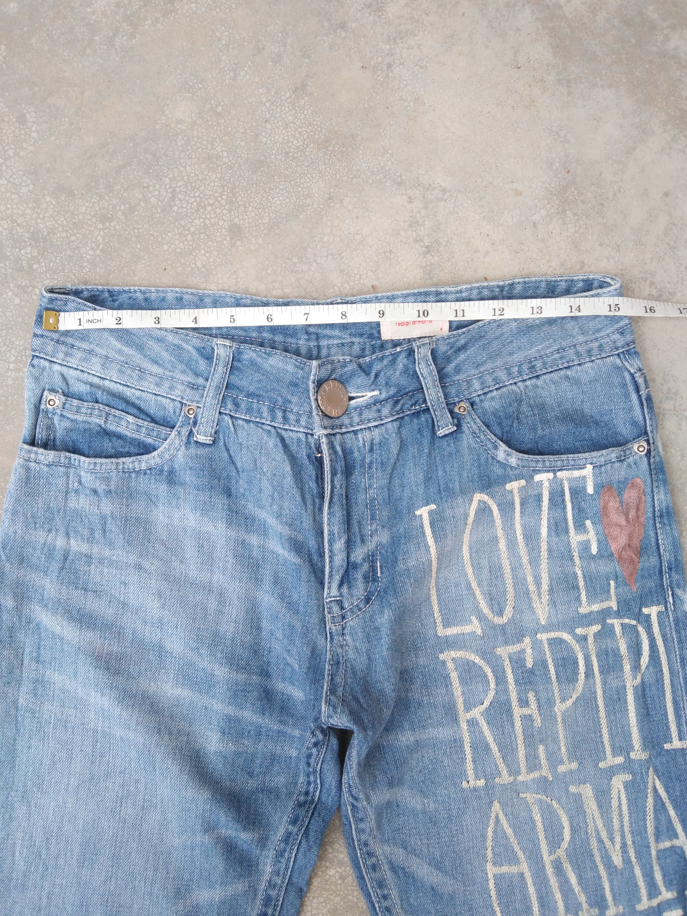 Japanese Brand Vintage Repipi Retro Punk Jeans Style 30x28 Size US 30 / EU 46 - 5 Thumbnail
