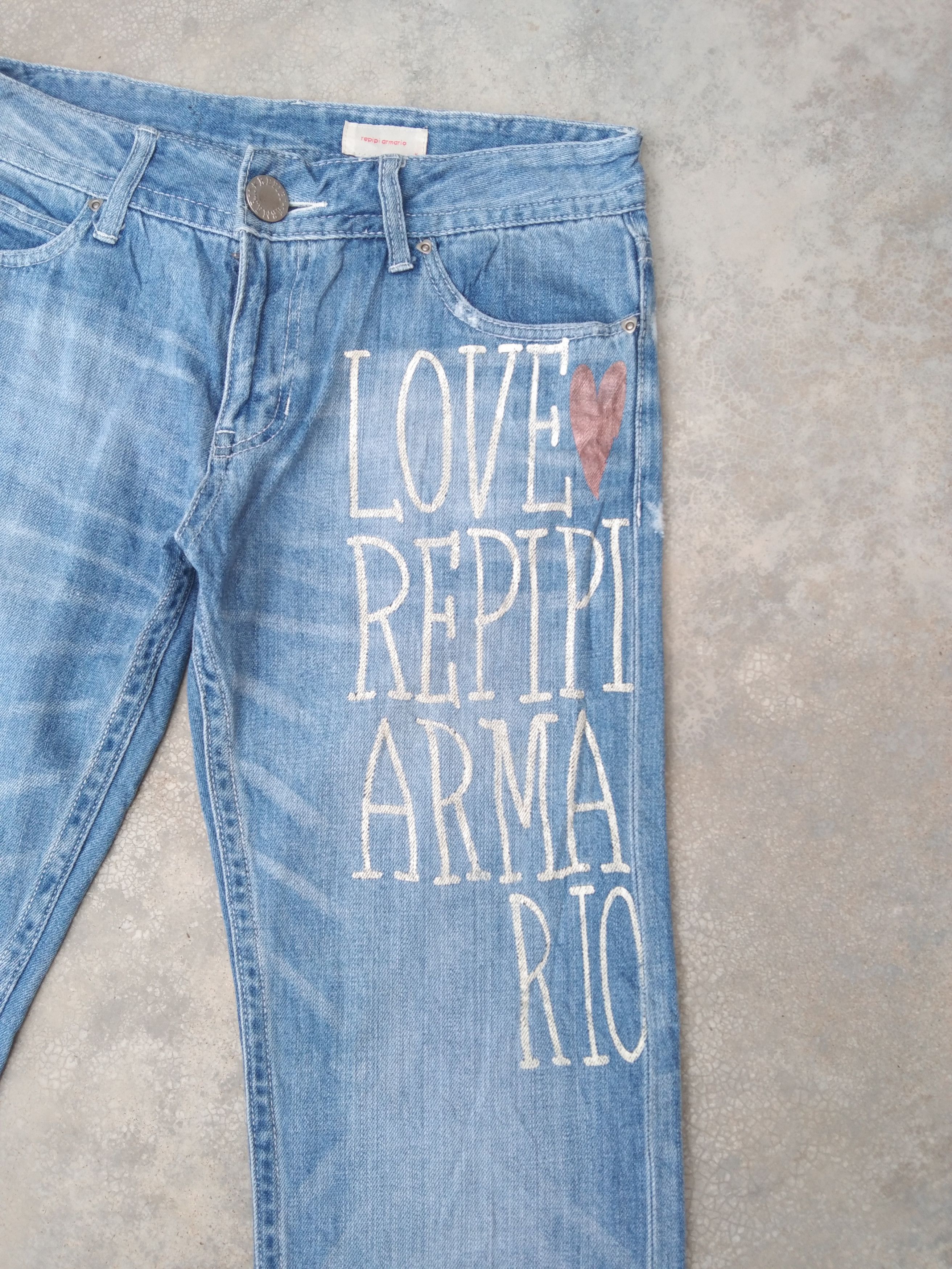 Japanese Brand Vintage Repipi Retro Punk Jeans Style 30x28 Size US 30 / EU 46 - 6 Thumbnail
