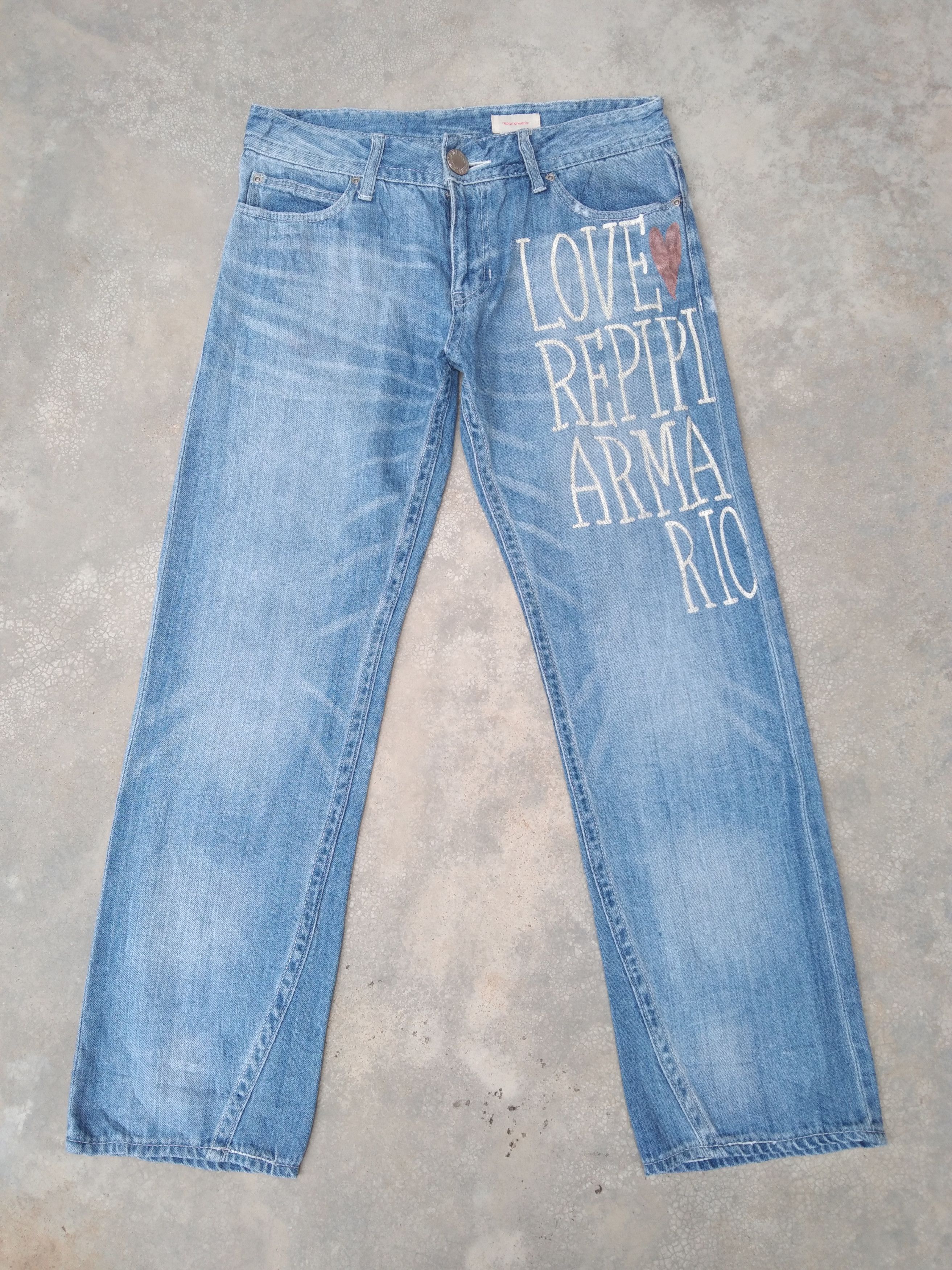 Japanese Brand Vintage Repipi Retro Punk Jeans Style 30x28 Size US 30 / EU 46 - 1 Thumbnail