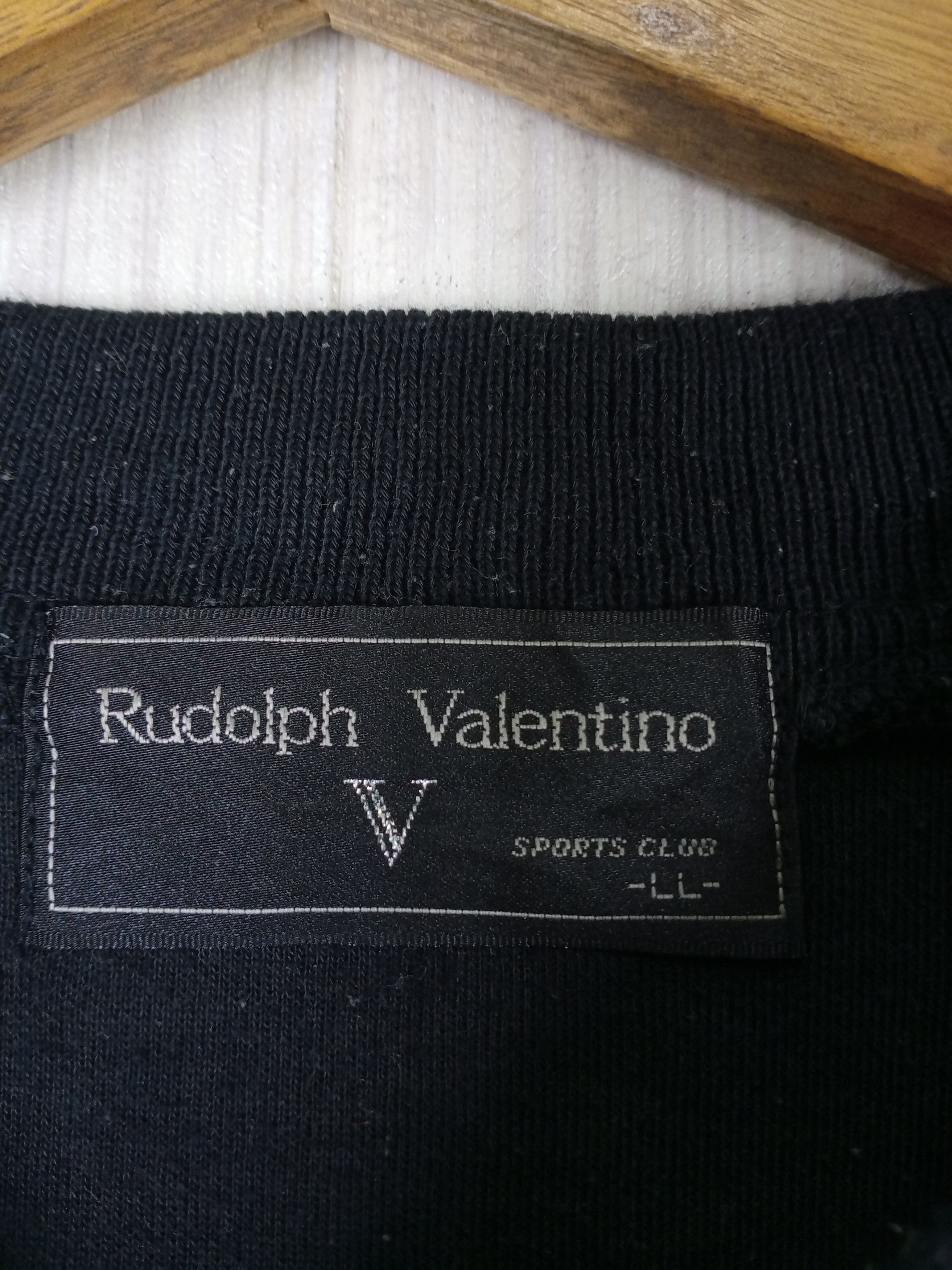 Valentino RARE VINTAGE 90'S RUDOLPH VALENTINO SWEATSHIRT Size US XL / EU 56 / 4 - 7 Thumbnail